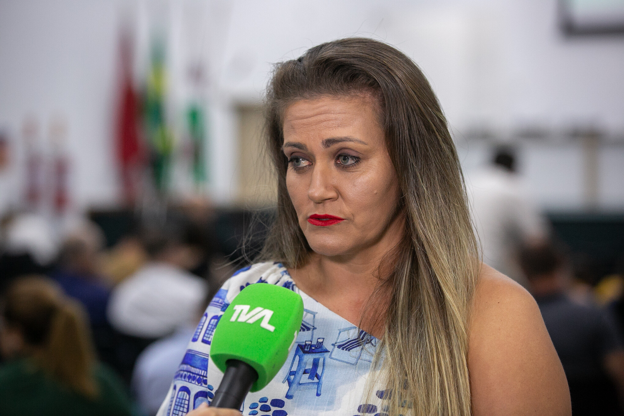 Isabela Alves de Souza, diretora do Colégio Cívico-Militar Estadual Dr. Ovande do Amaral, de Rio Negro (PR).