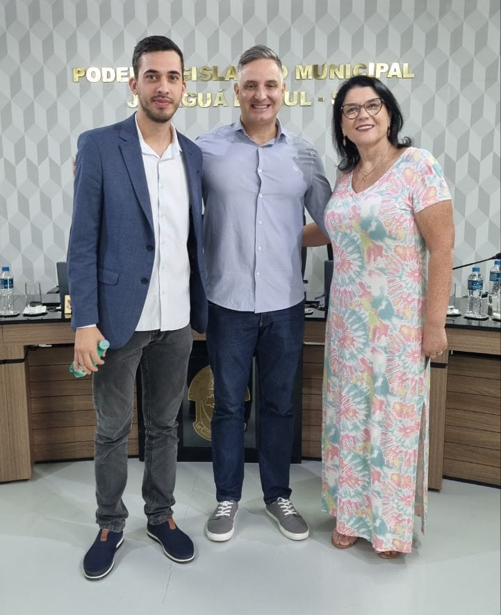 Deputado Matheus Cadorin e vereadores de Jaraguá do Sul