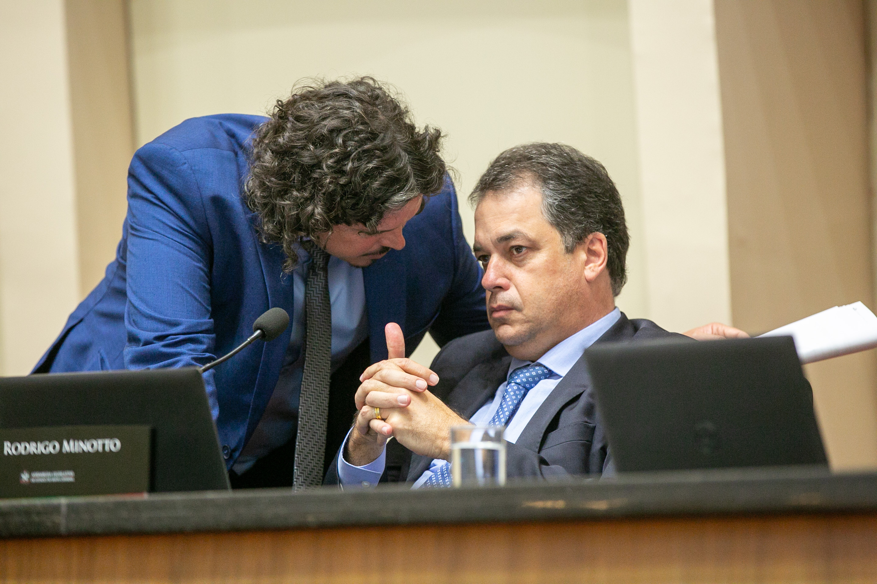 Deputado Marquito (PSOL) e Deputado Rodrigo Minotto (PDT)