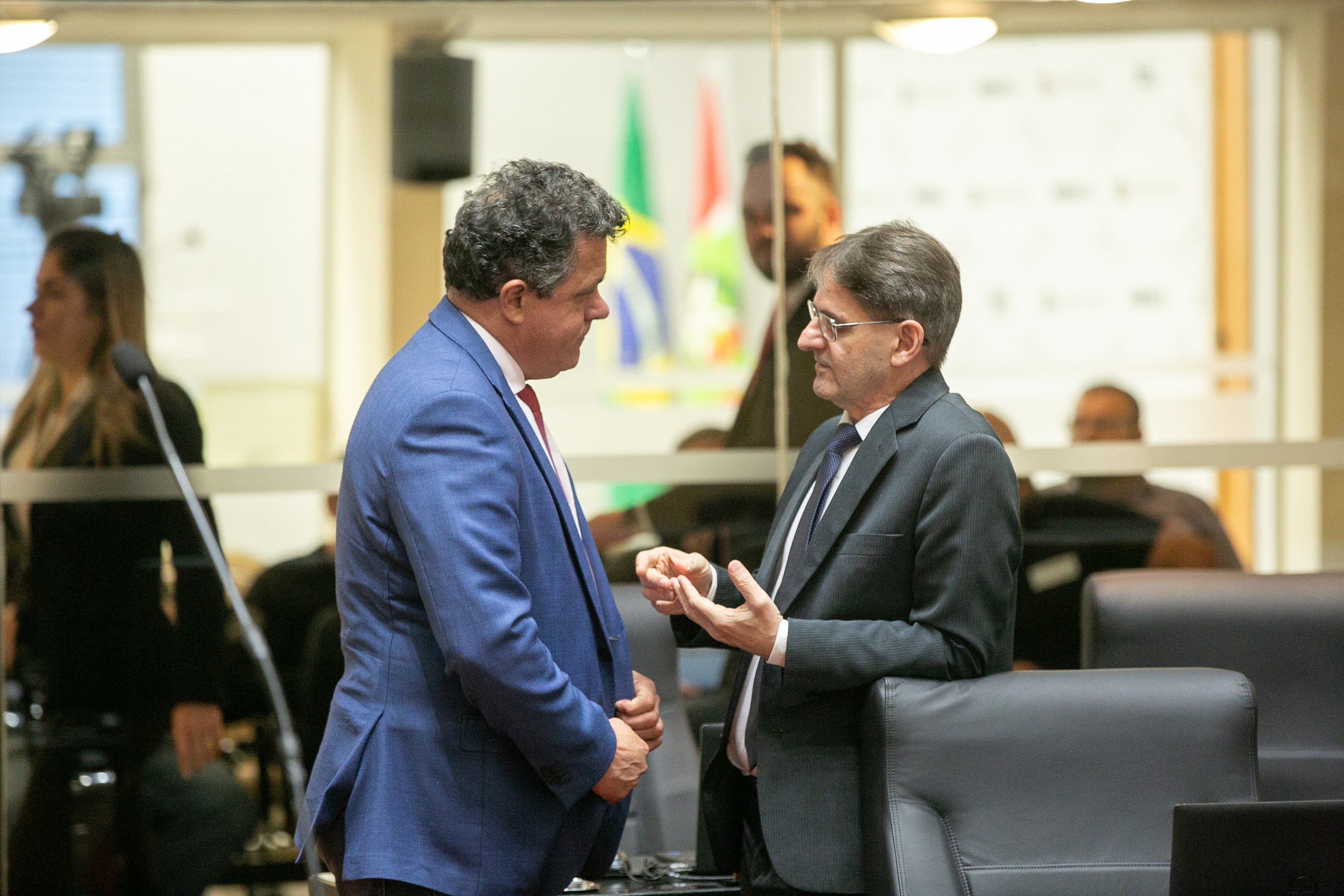 Deputado Ivan Naatz (PL) e Deputado Neodi Saretta (PT)