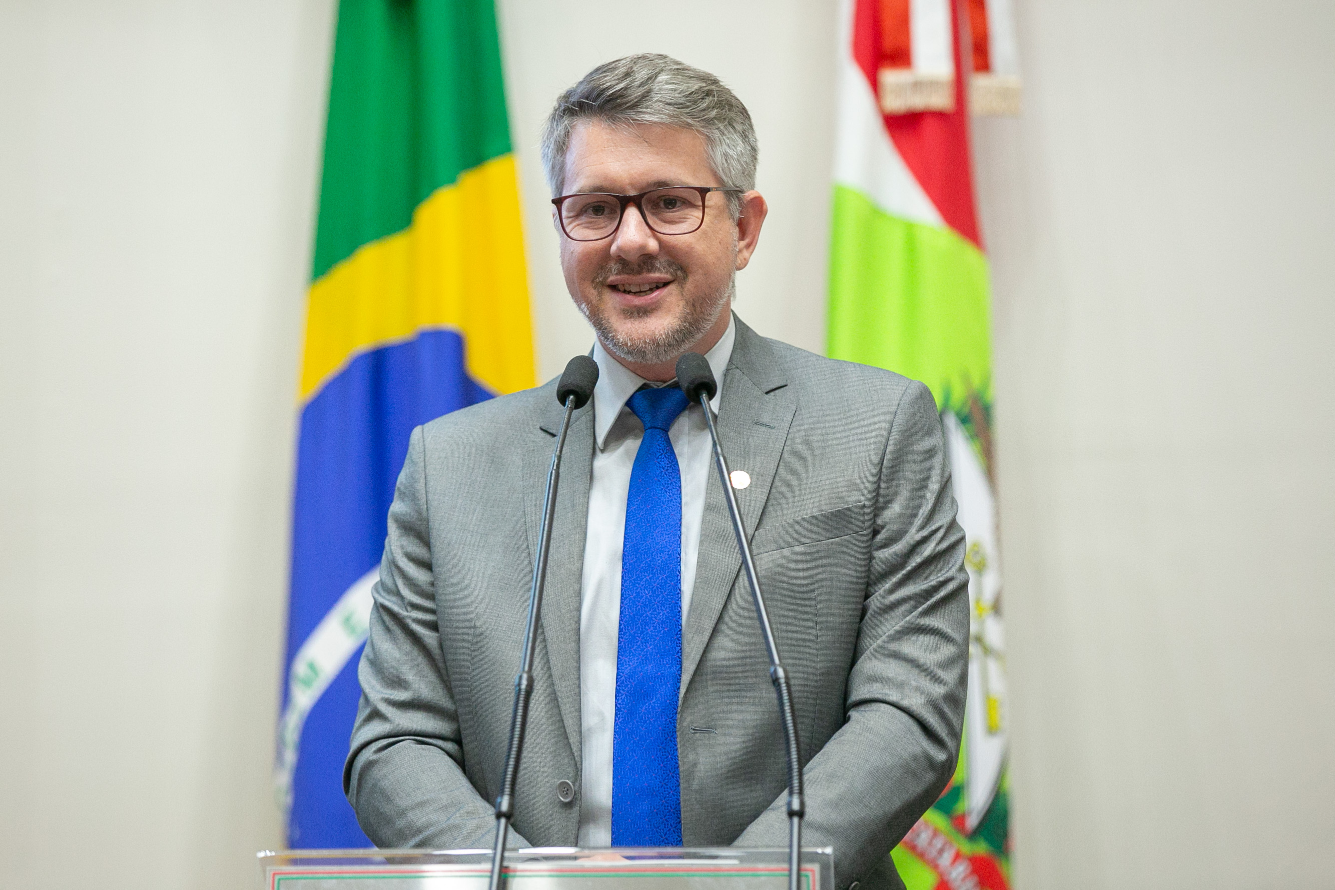 Presidente do CRECI/SC, Fernando Amorim Willrich