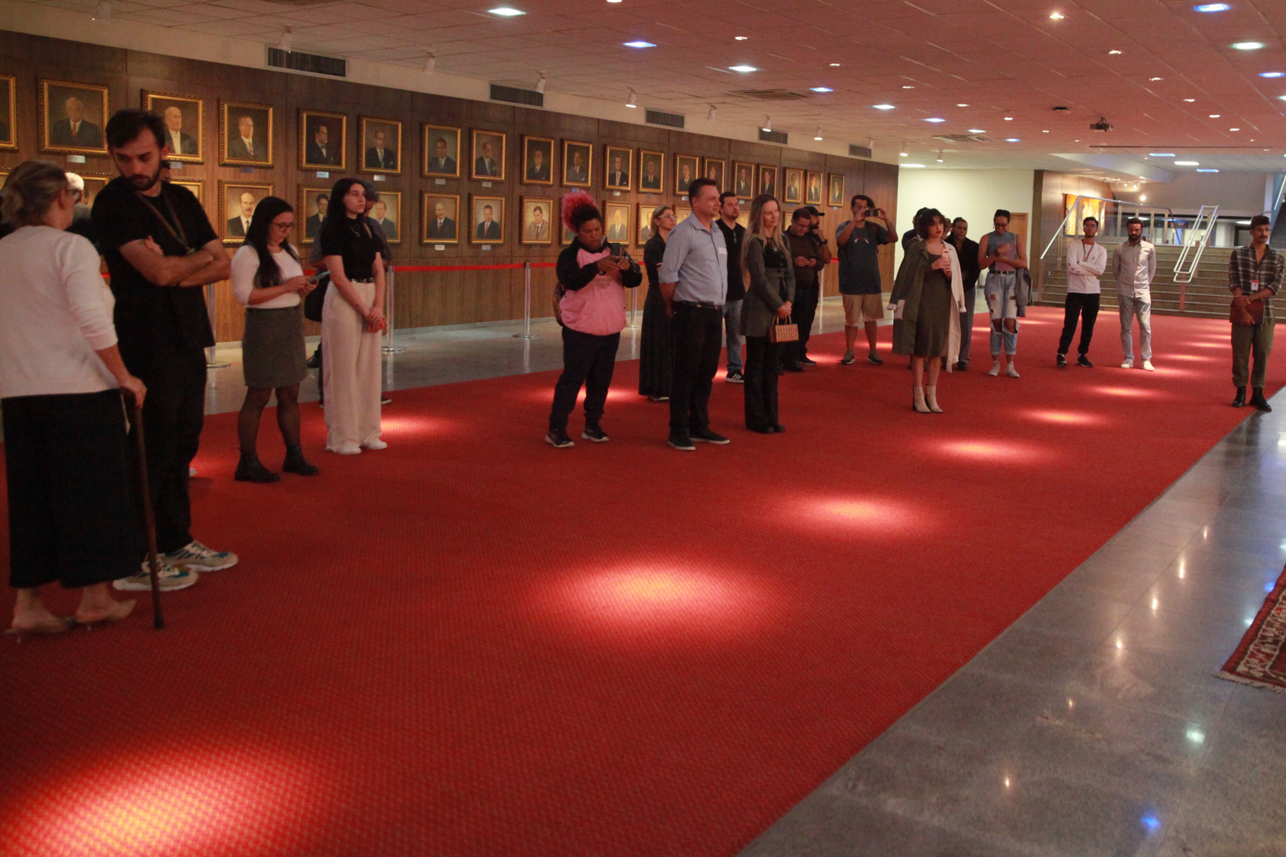 Abertura da Mostra Institucional 