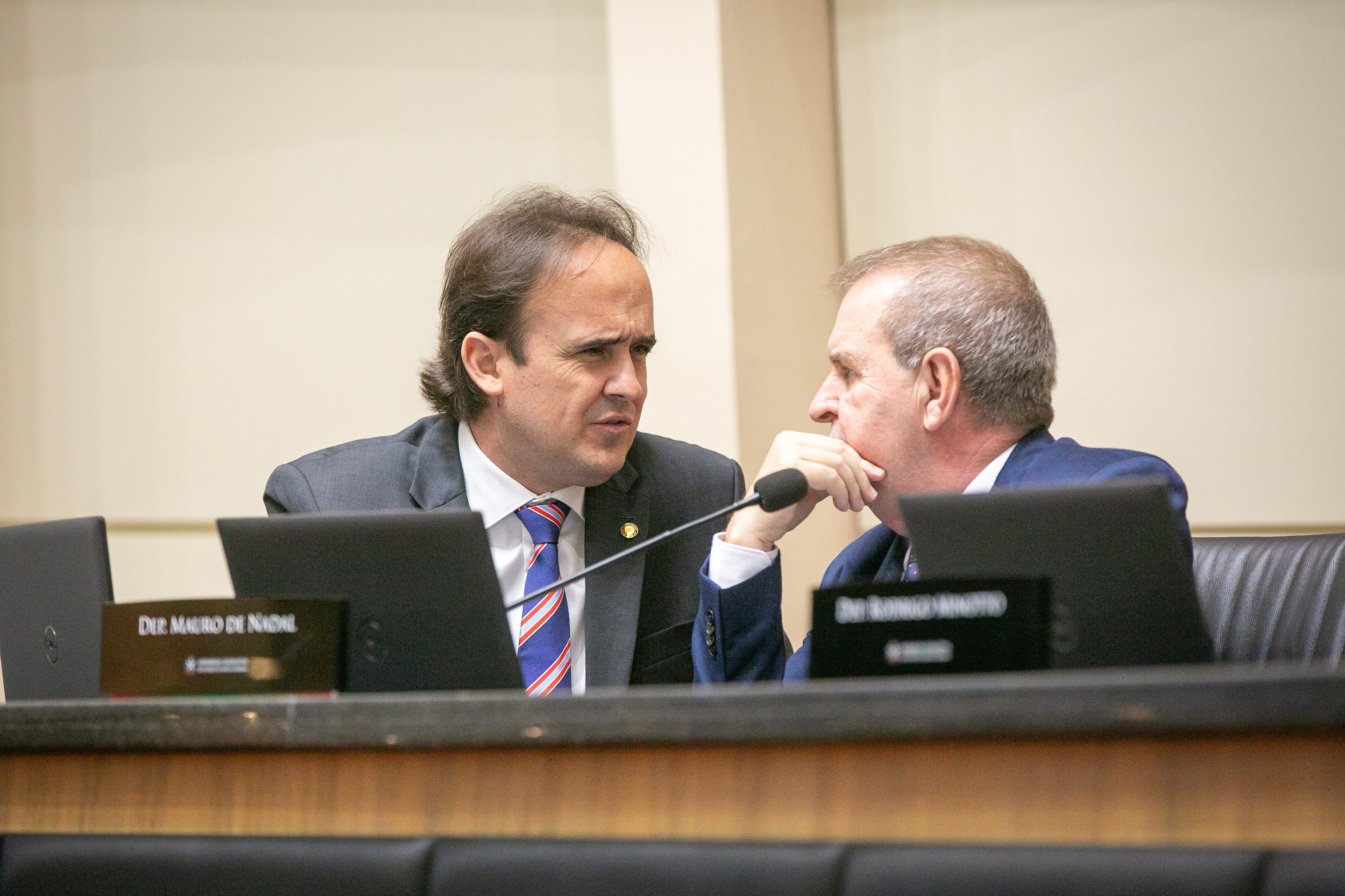 Deputado Carlos Humberto (PL) e 
Deputado Maurício Eskudlark (PL)