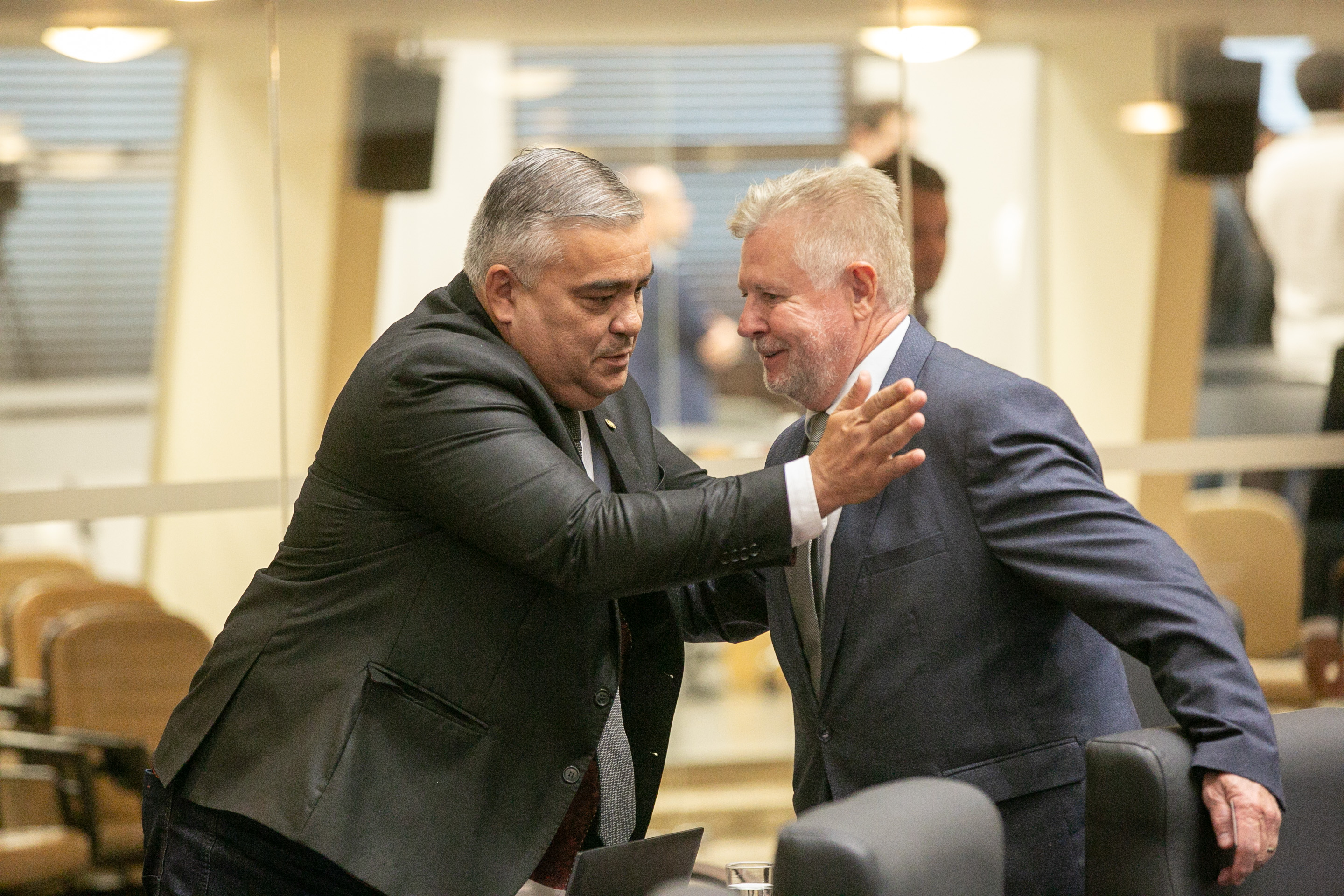 Deputado Sargento Lima (PL) e Deputado Nilso Berlanda (PL)