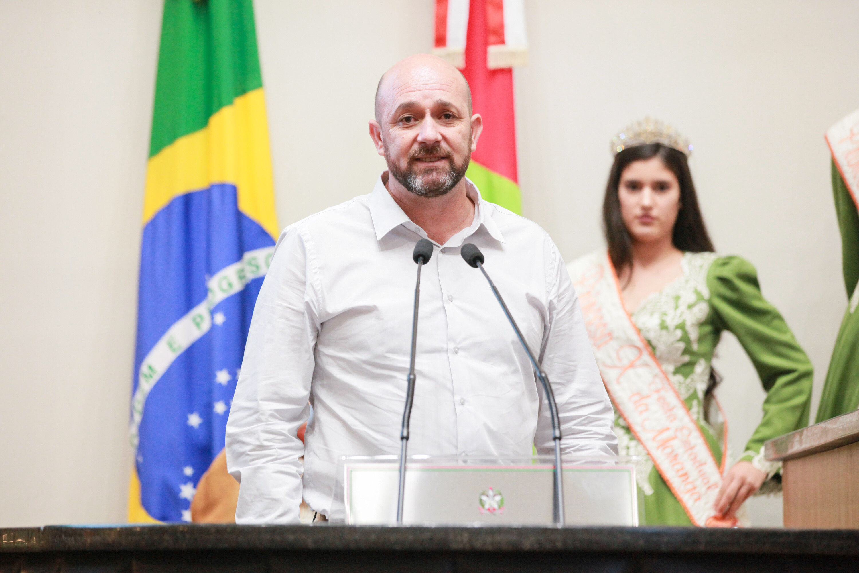 Prefeito de Ponte Alta. Edson Wolinger