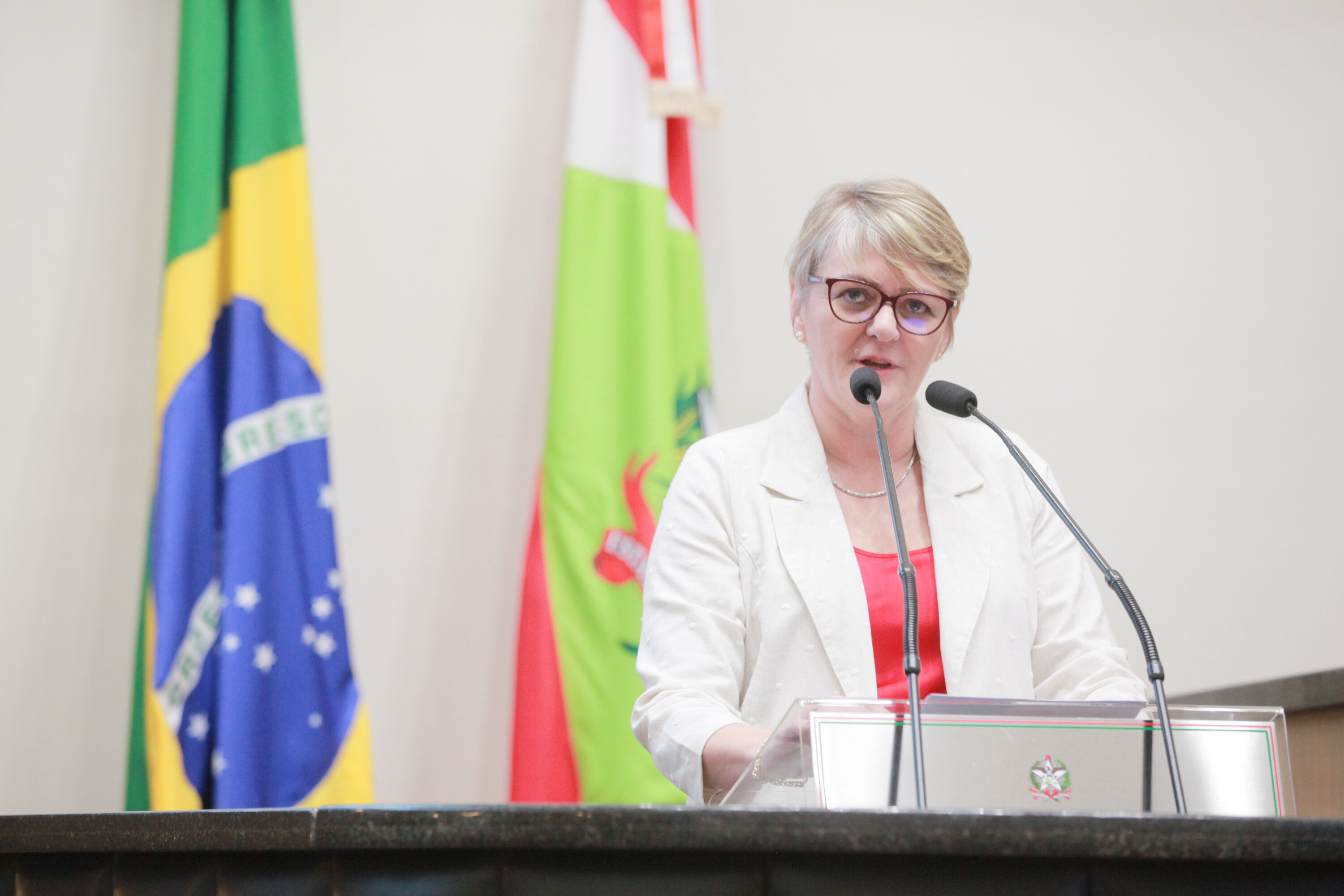 Deputada Luciane Carminatti.