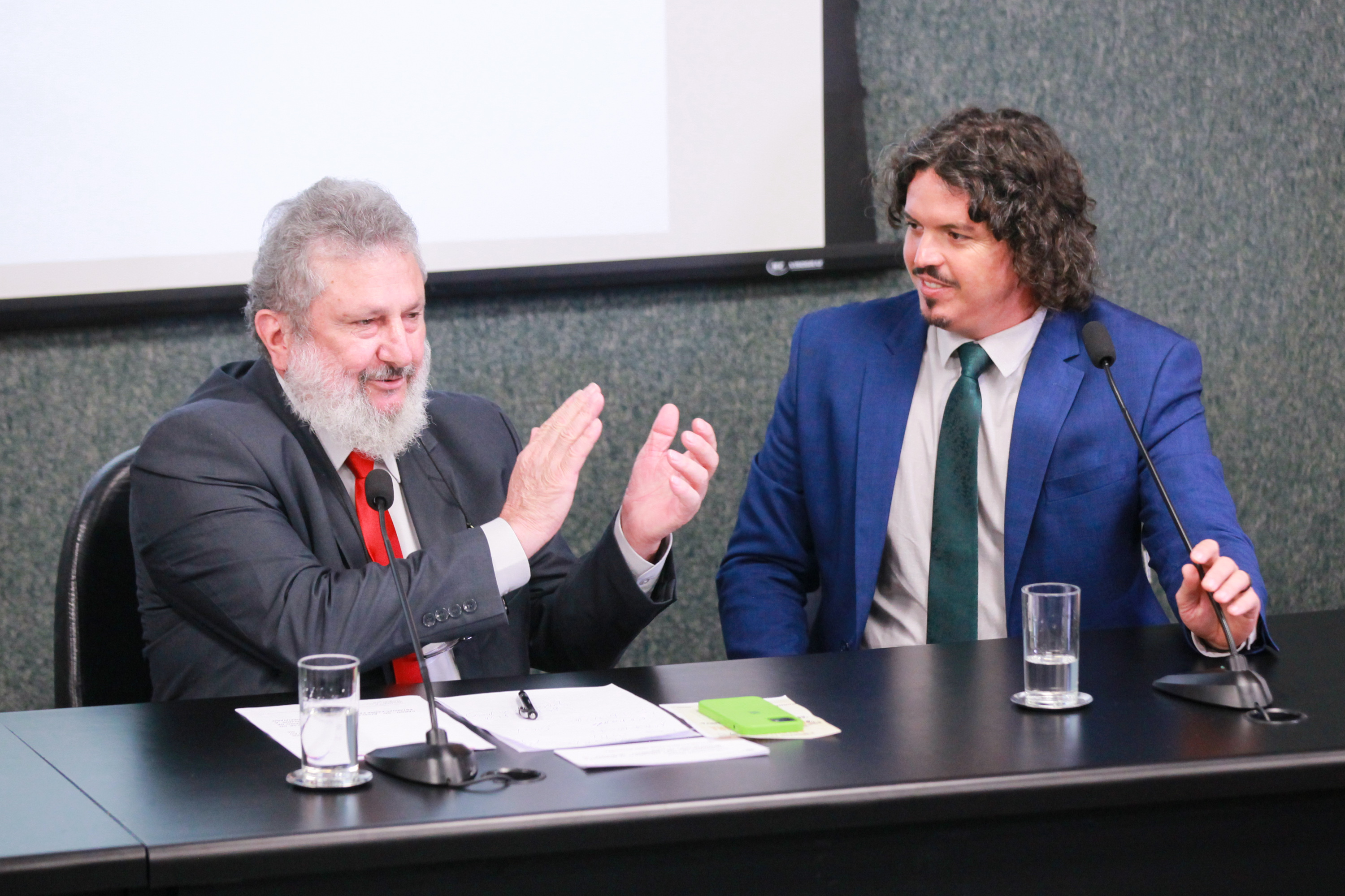 - Deputado Padre Pedro Baldissera (PT) 	 - Deputado Marquito (PSOL)