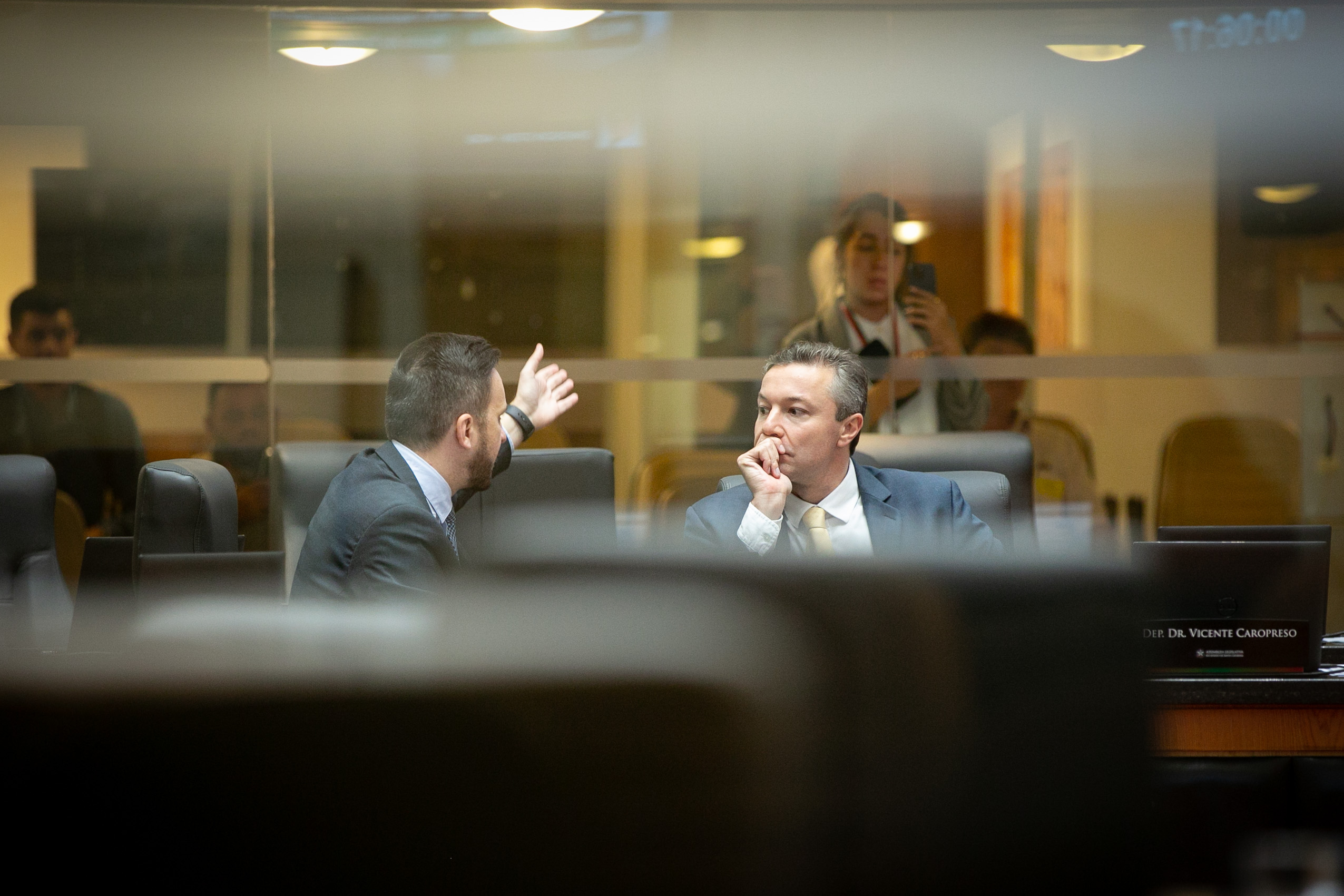 Deputado Pepê Collaço (PP) e 
Deputado Napoleão Bernardes (PSD)