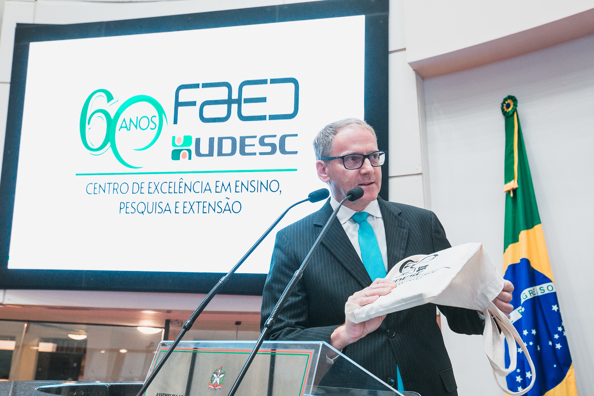 Faed Ruffa 60 anos da FAED - UDESC - Assembleia Legislativa do Estado de Santa ...