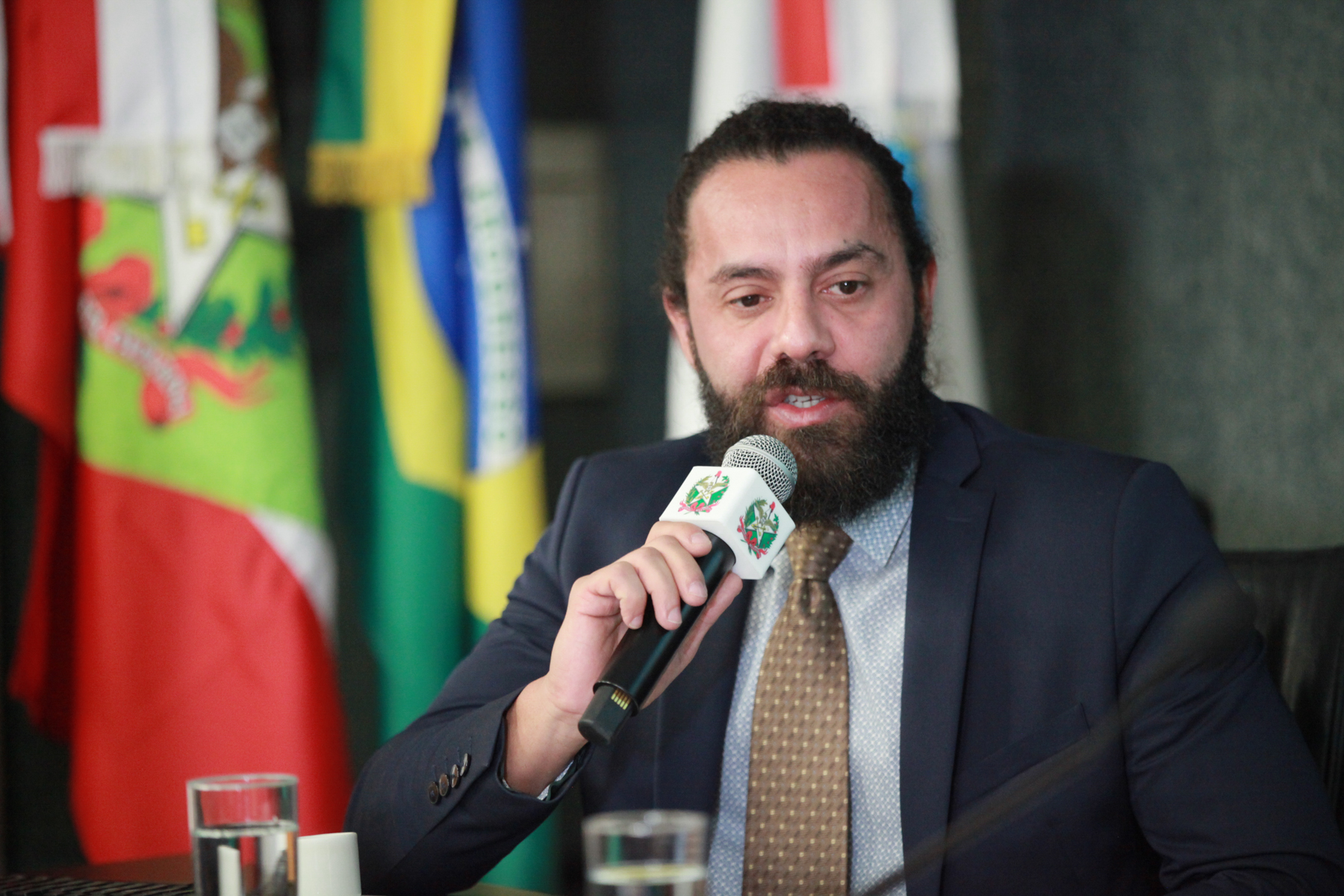 Reunião Comseg Escolar - Promotor Eder Cristiano Viana