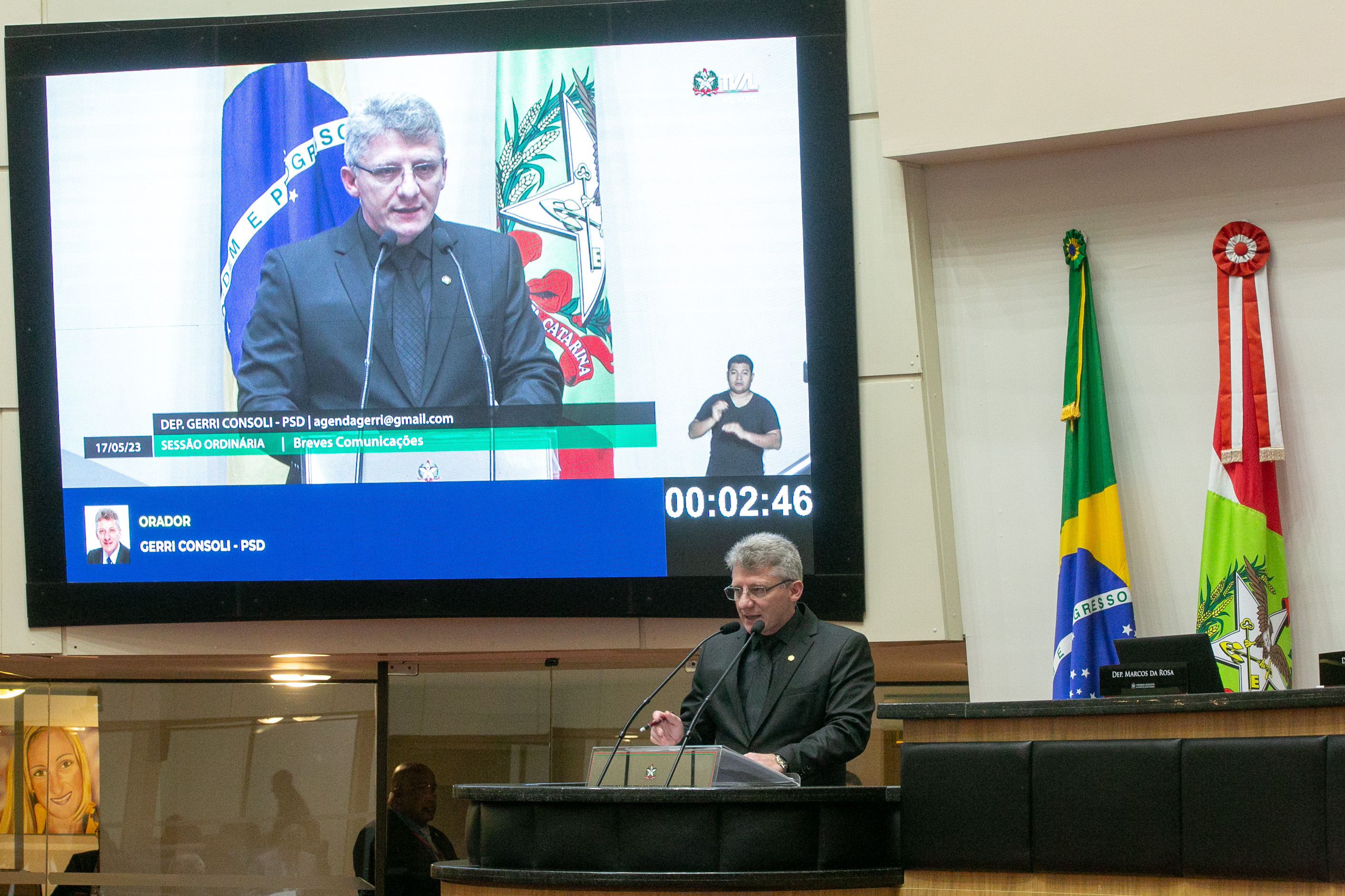Deputado Gerri Consoli (PSD)