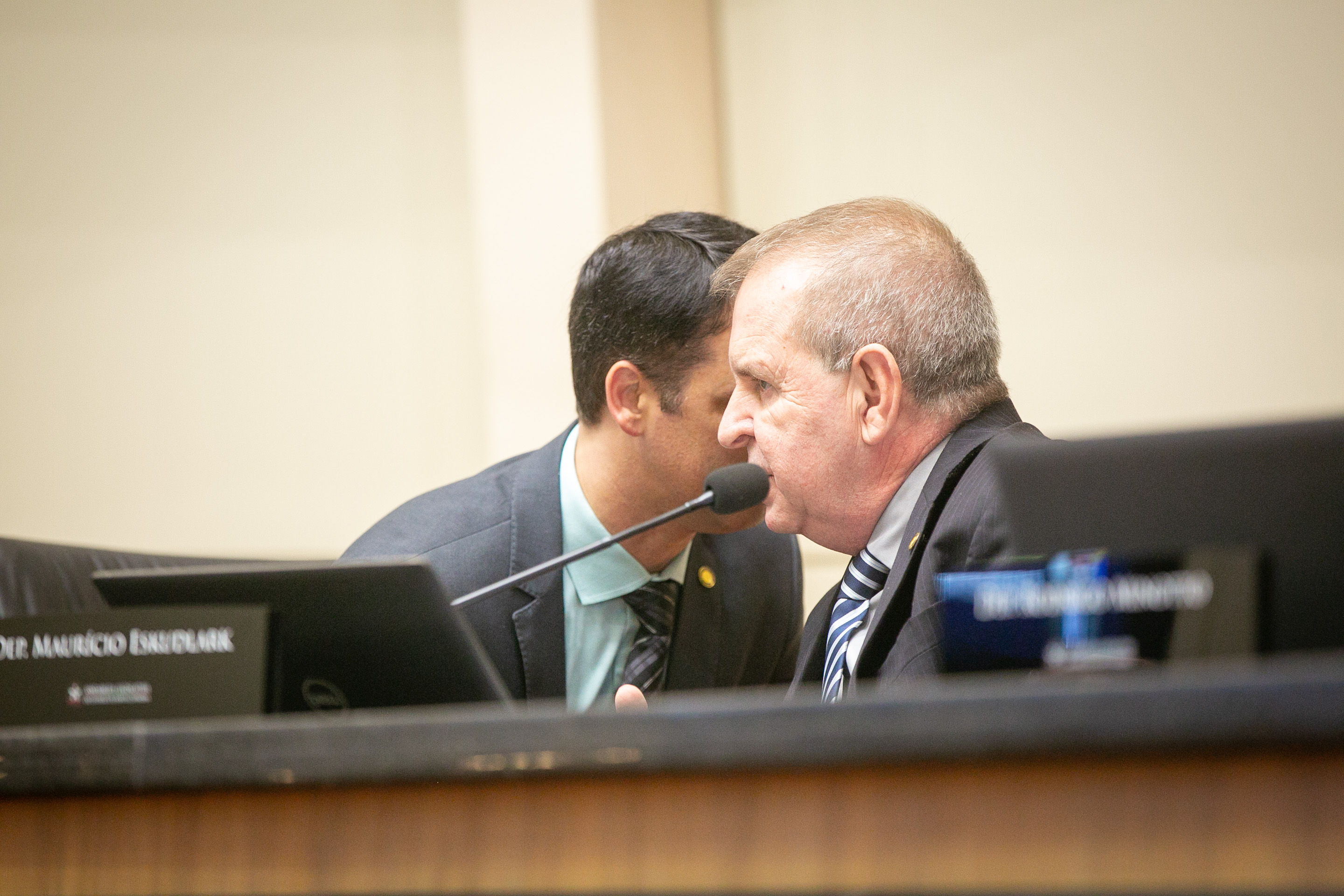 Deputado Marcos da Rosa (União) e 
Deputado Maurício Eskudlark (PL)