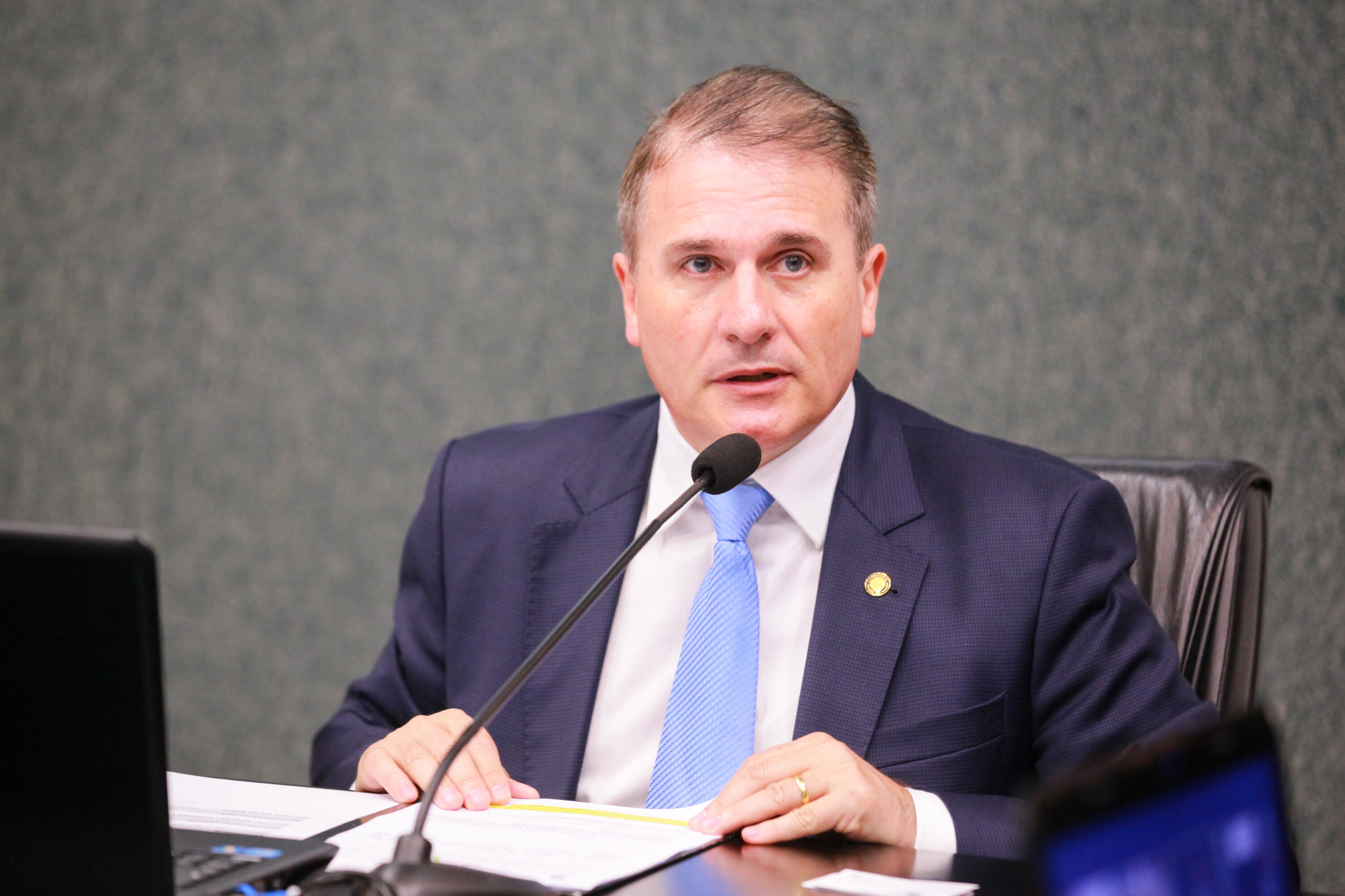 Deputado Altair Silva comandou a reunião