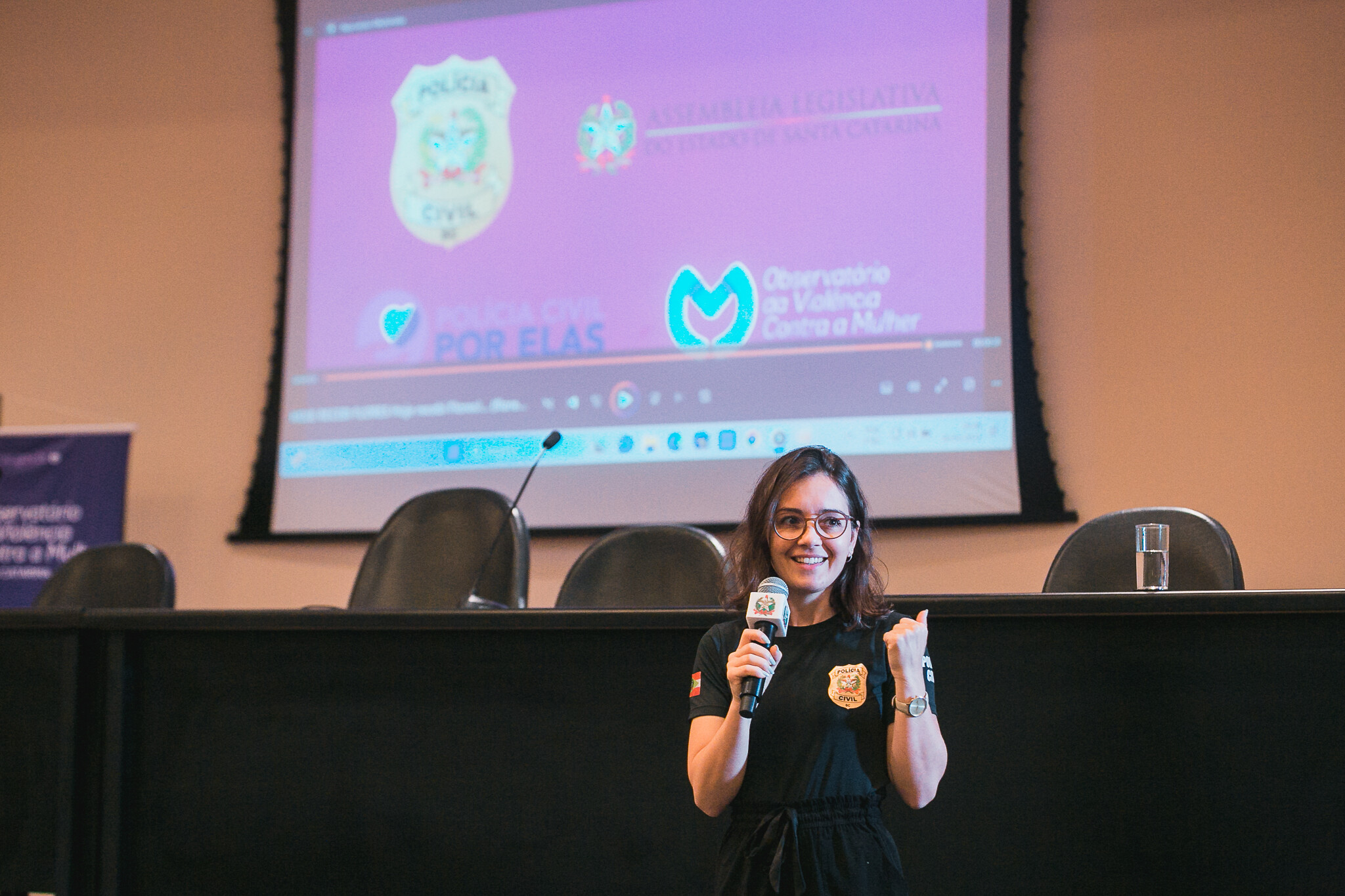 Psicóloga da Polícia Civil, Verônica Bem dos Santos