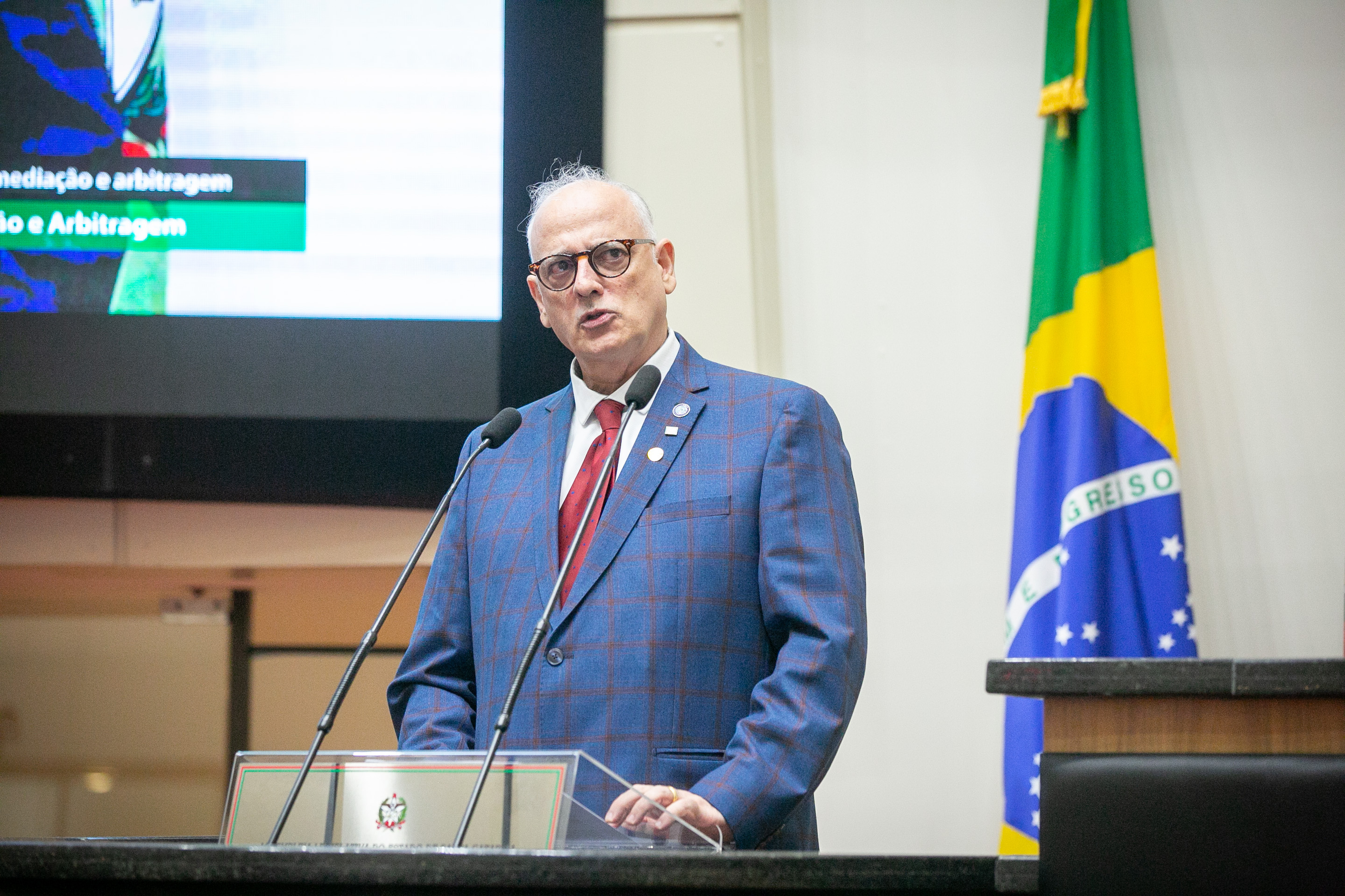 Presidente Executivo da Corte Catarinense de Mediação e Arbitragem, Rubens de Abreu Filho