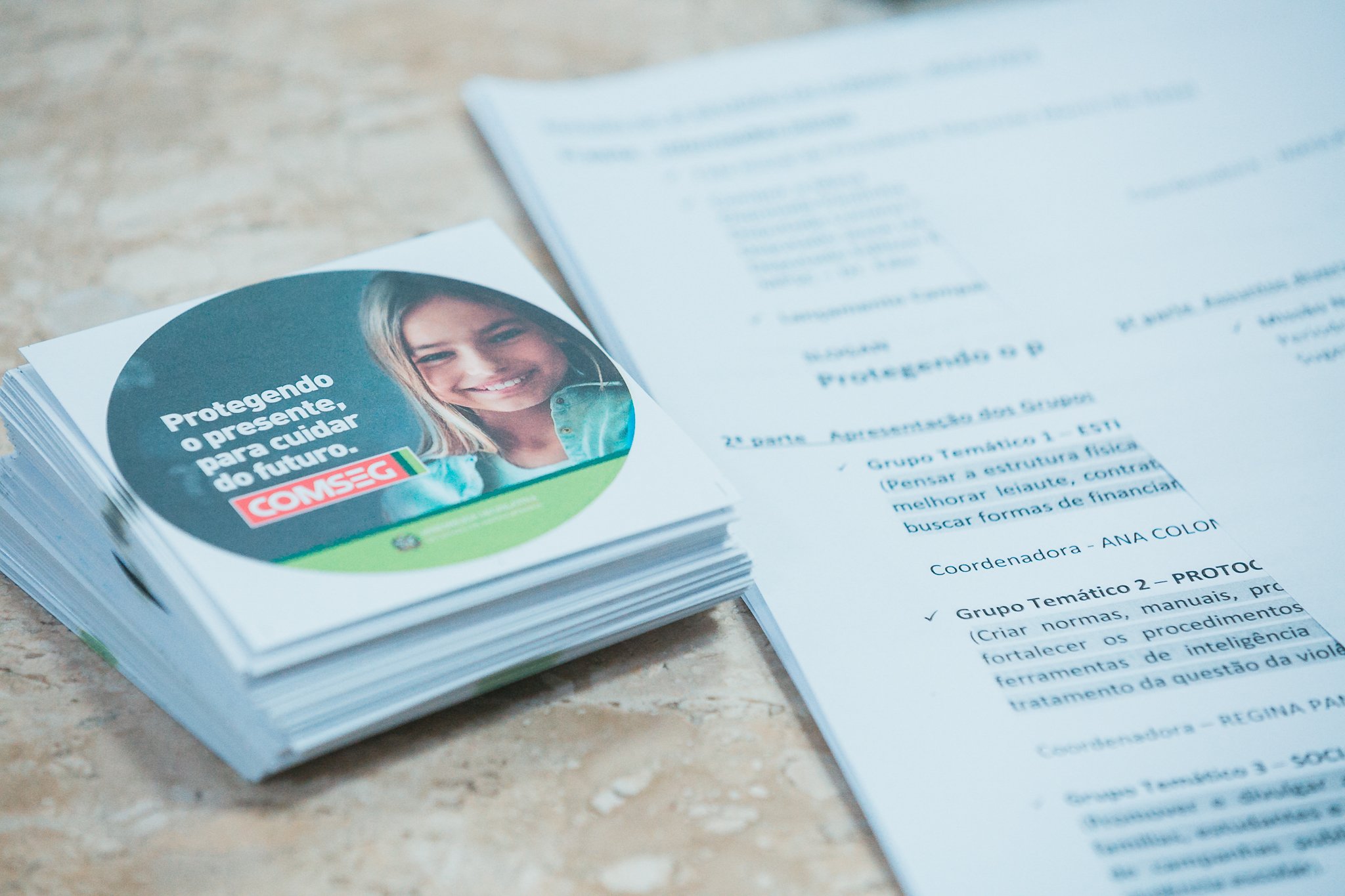 Reunião COMSEG – Lançamento campanha publicitária