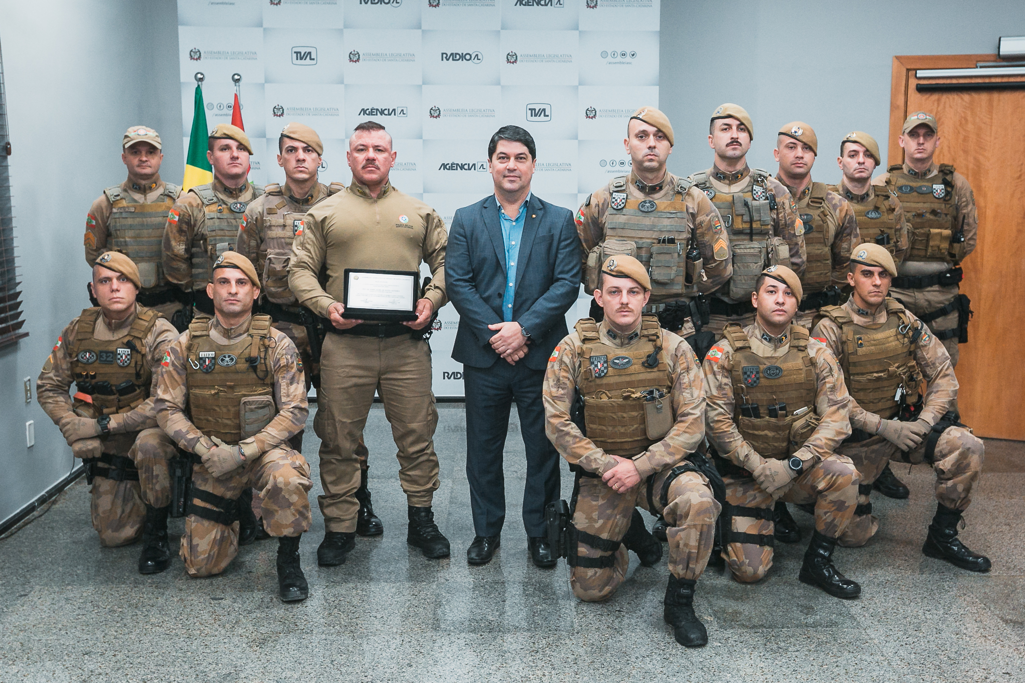 Moção de Aplauso – Grupo Tático PMSC – Dep Emerson Stein