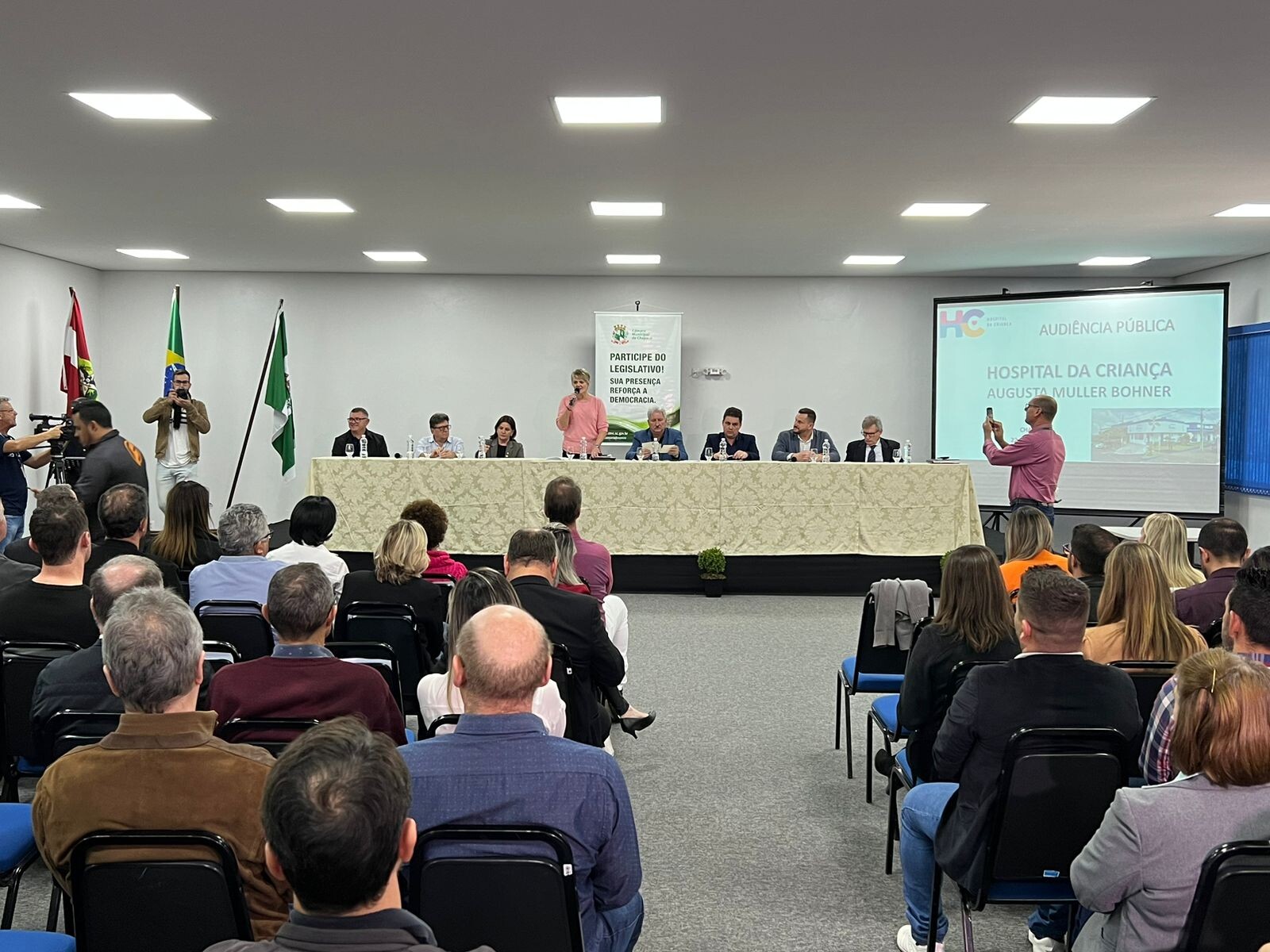 Mudança na gestão do Hospital da Criança de Chapecó é tema de audiência