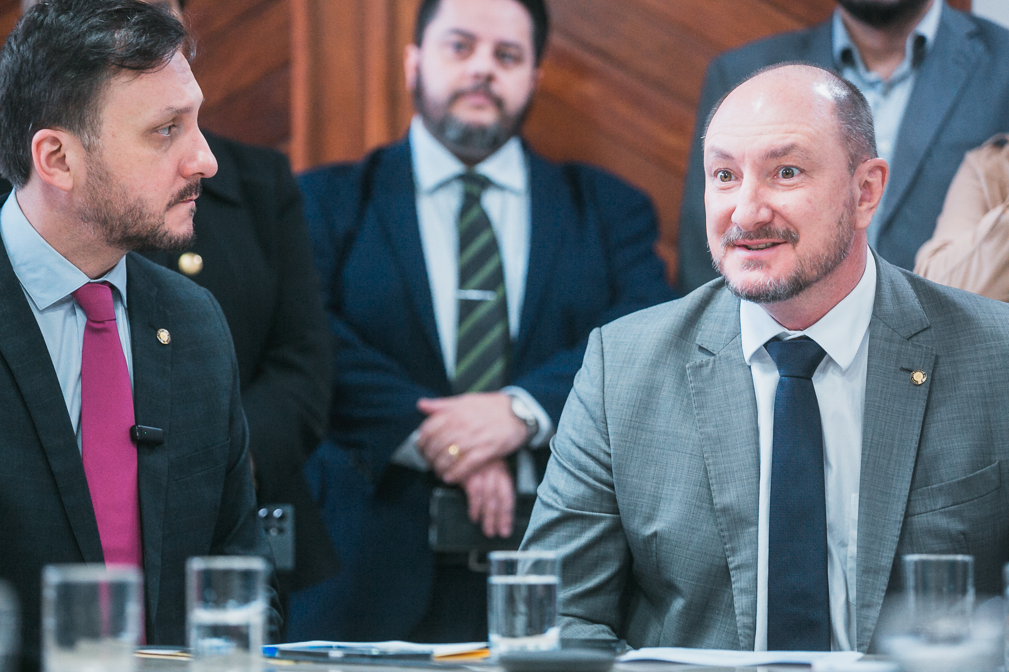 - Deputado Pepê Collaço (PP)
 - Deputado Mauro de Nadal (MDB)