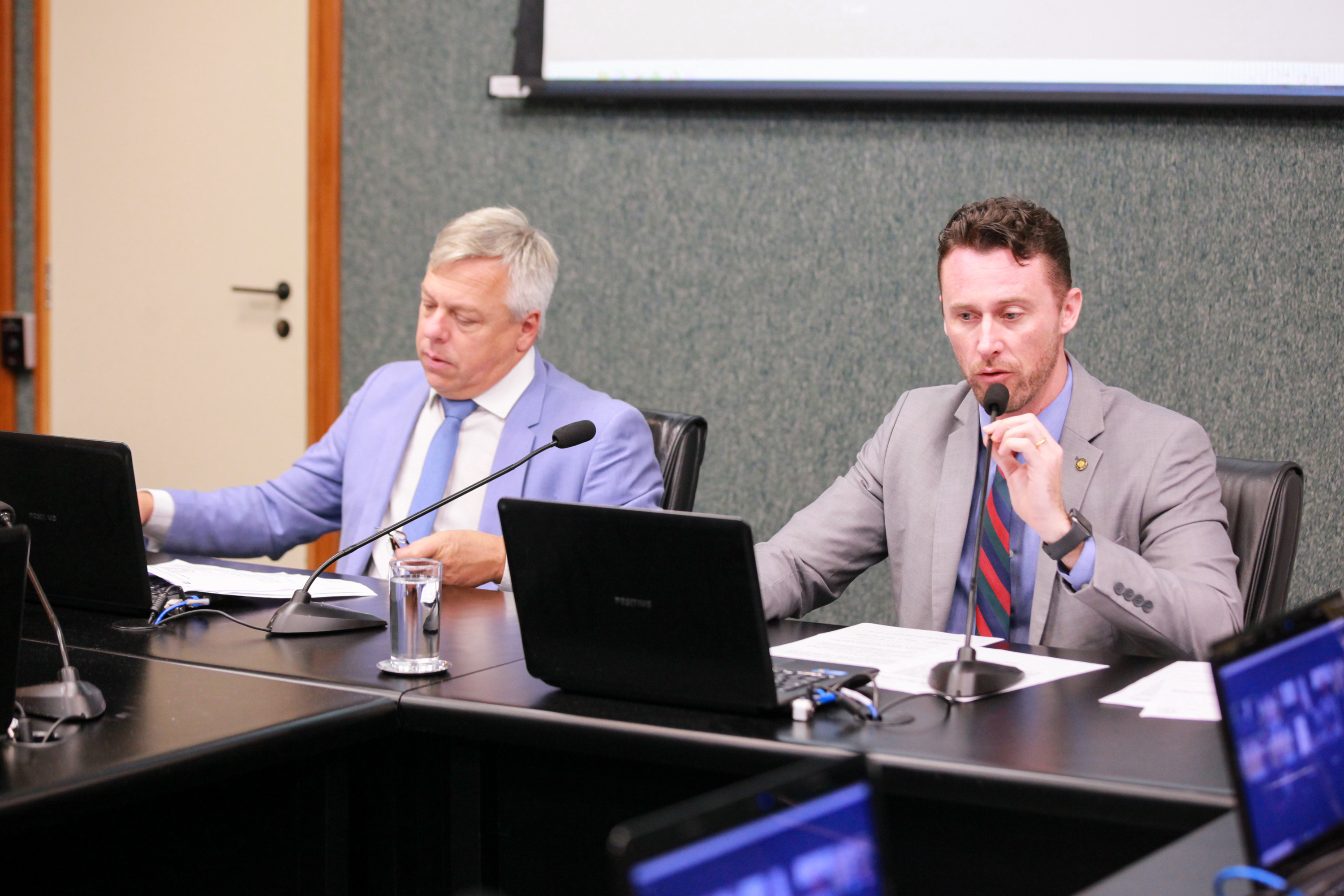 - Deputado Fabiano da Luz (PT) 	
 - Deputado Fernando Krelling (MDB)