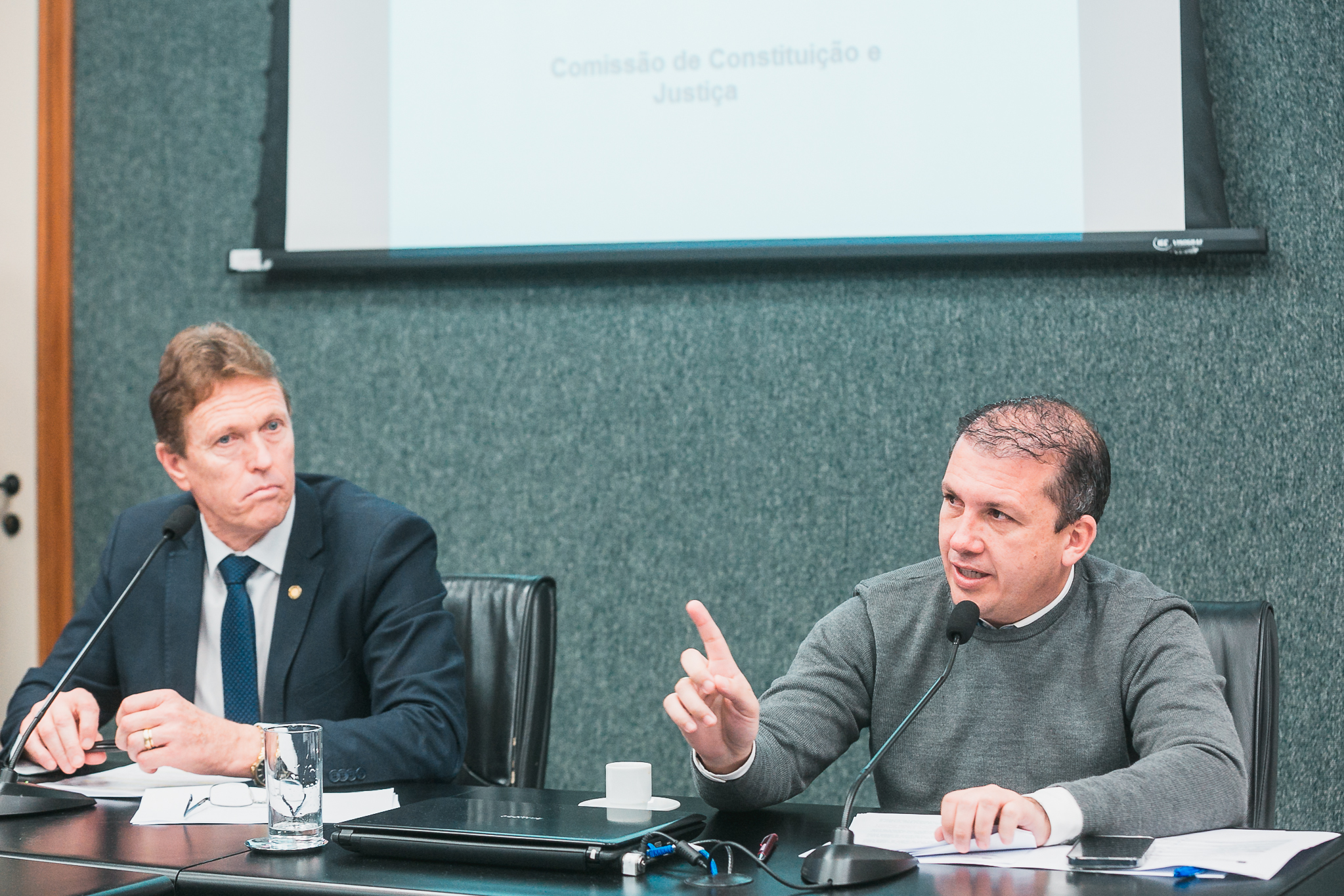 Comissão de Constituição e Justiça- Deputado Volnei Weber (MDB)
 - Deputado Camilo Martins (Podemos)