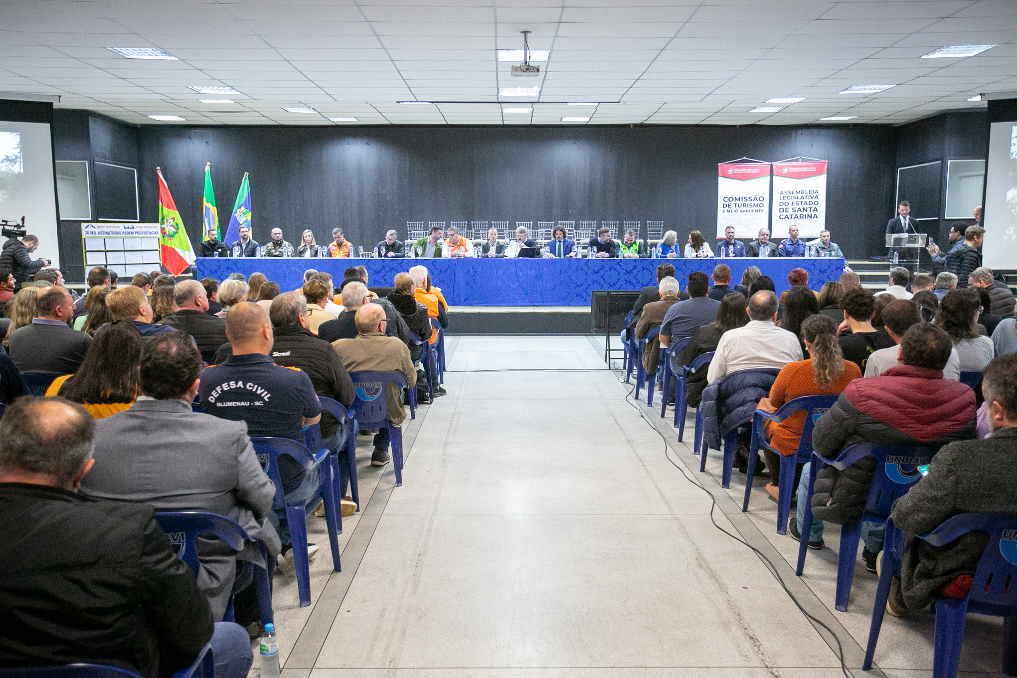AUDIÊNCIA PÚBLICA -  Barragens no Alto Vale do Itajaí