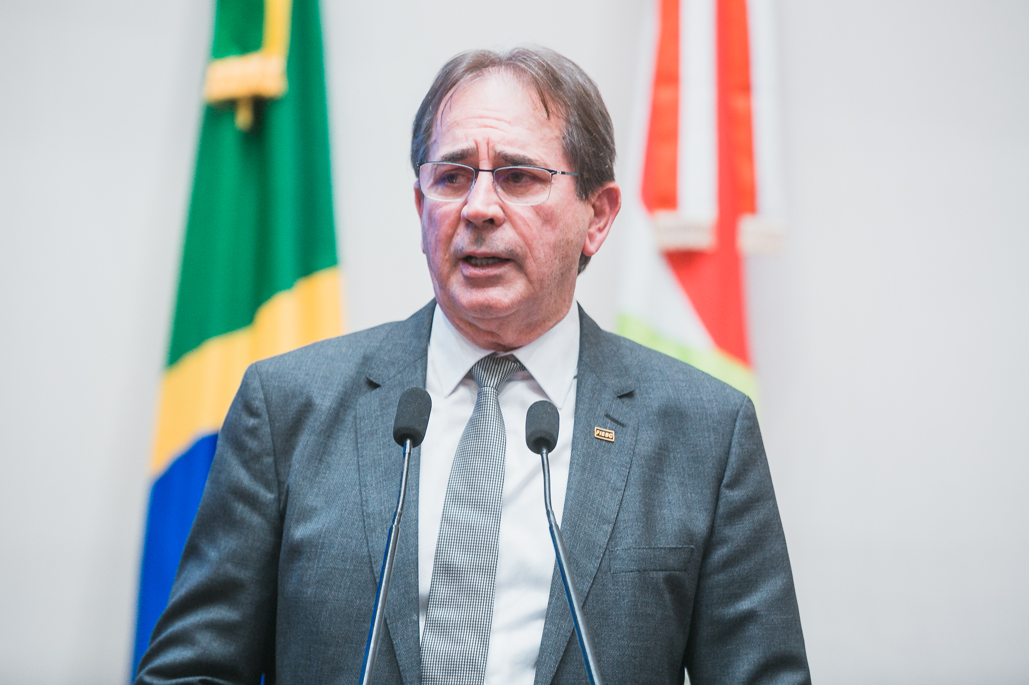 Seminário Estadual sobre Reforma Tributária -Presidente da Federação das industrias de Santa Catarina Mario Cezar De Aguiar