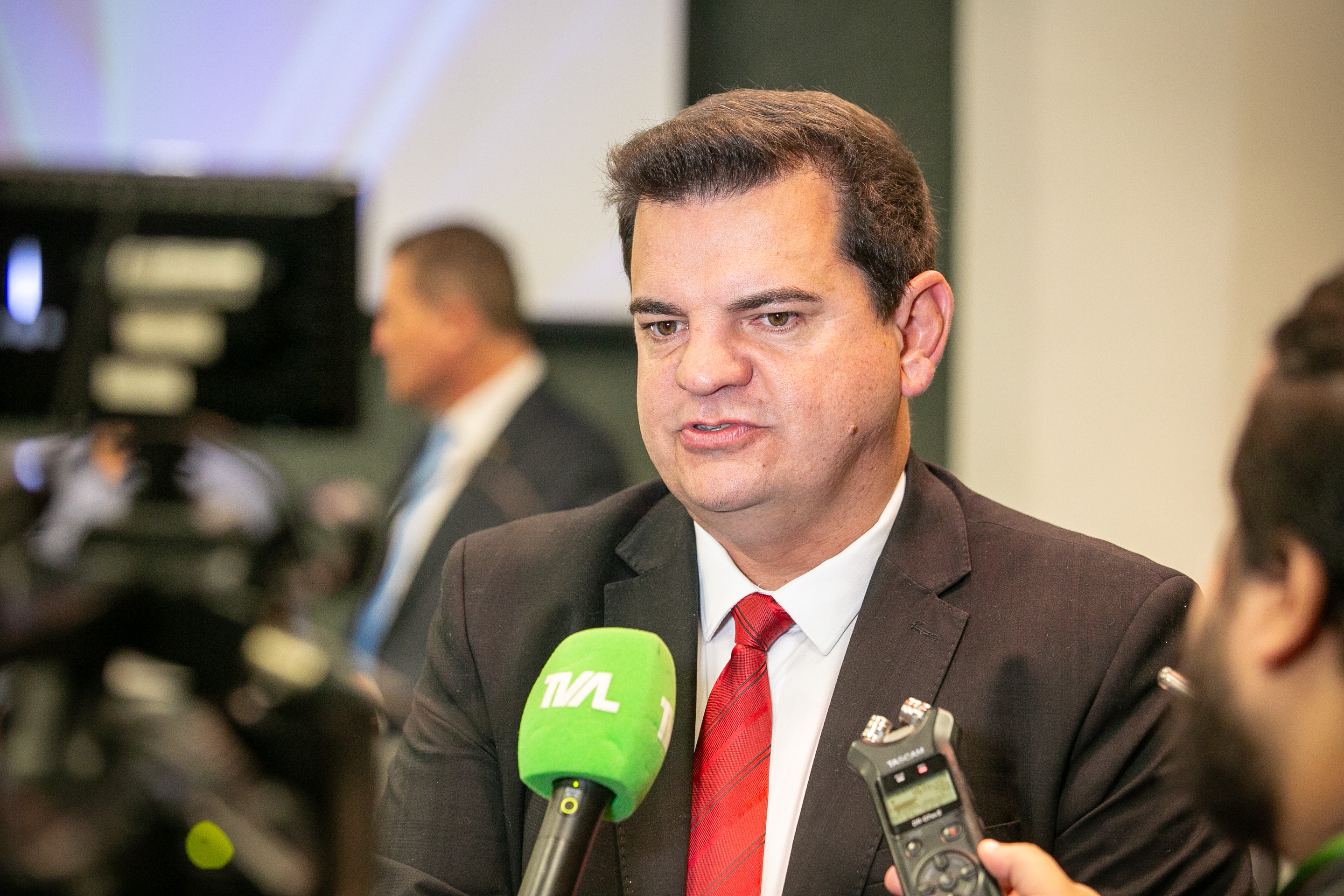 Diretor de Polícia da Fronteira (DIFRON) da Polícia Civil de Santa Catarina, delegado Fernando Callfass