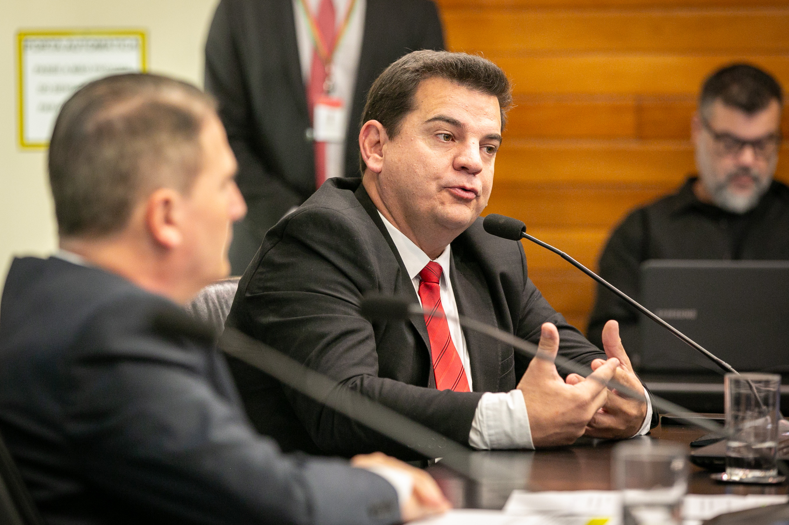 Diretor de Polícia da Fronteira (DIFRON) da Polícia Civil de Santa Catarina, delegado Fernando Callfass