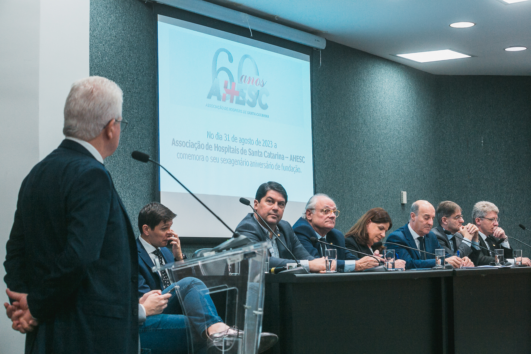 Lançamento da Frente Parlamentar em Defesa da Saúde dos Catarinenses