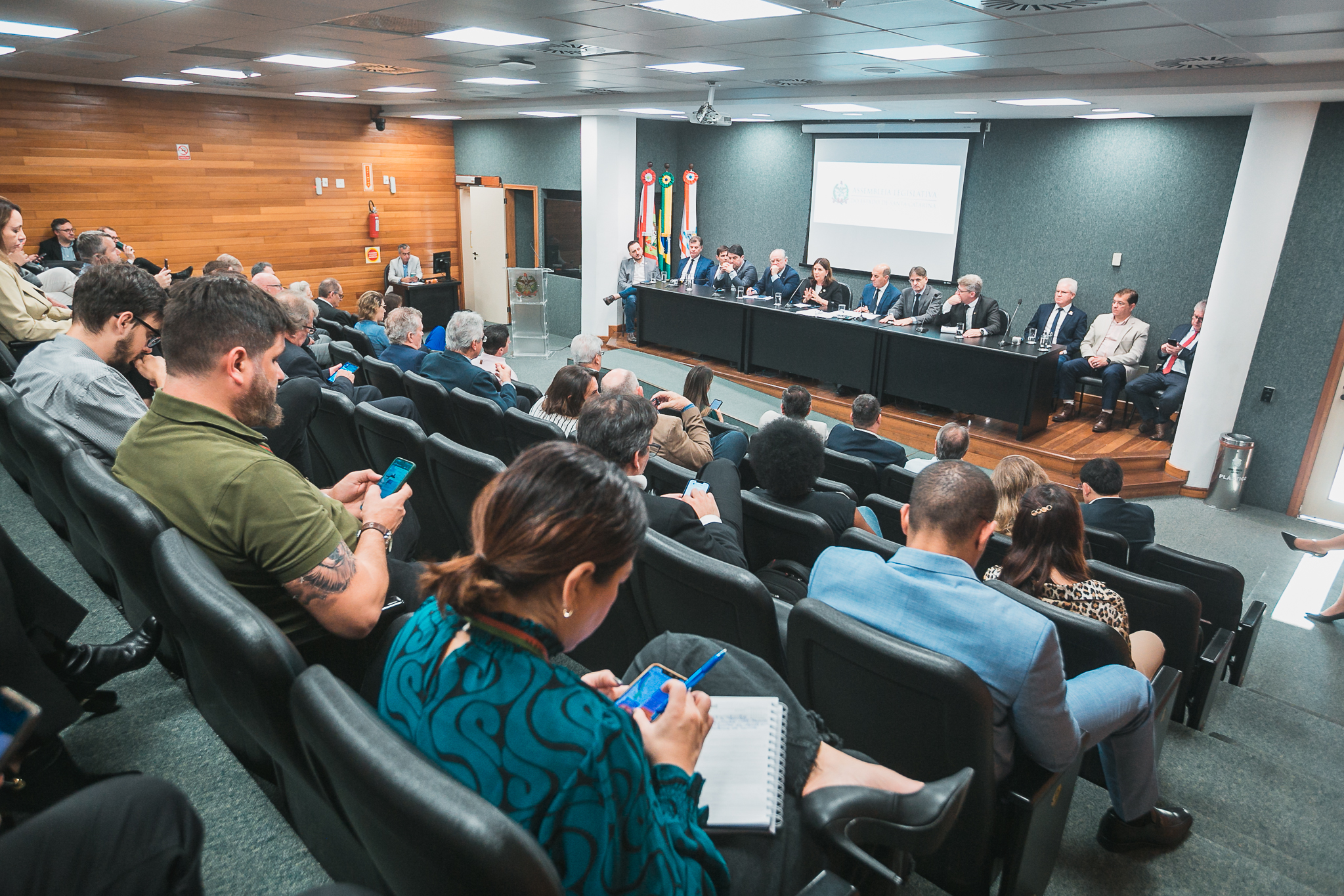 Lançamento da Frente Parlamentar em Defesa da Saúde dos Catarinenses