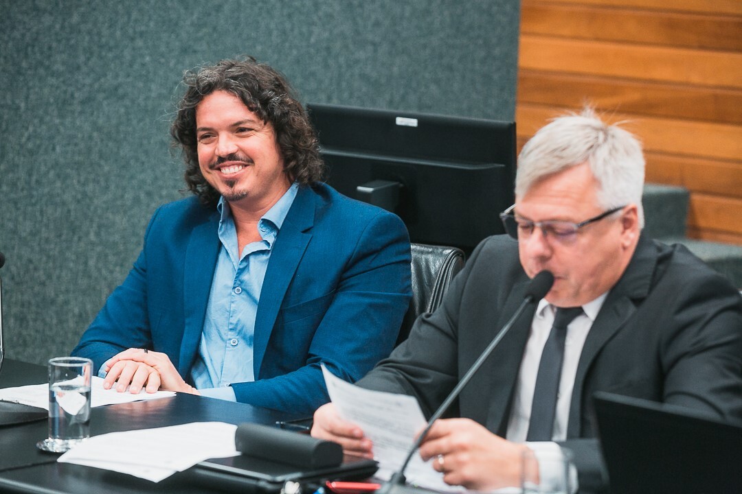 Deputado Marquito em reunião da CCJ