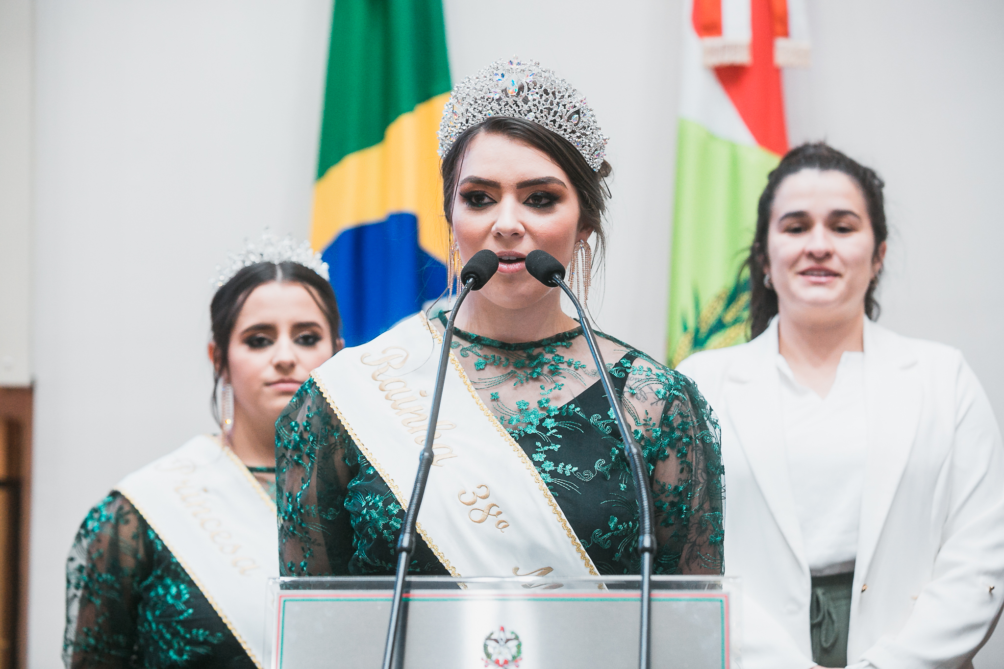 Vice Prefeita e Realeza convidam para a Mostra do Campo em Bocaina do Sul