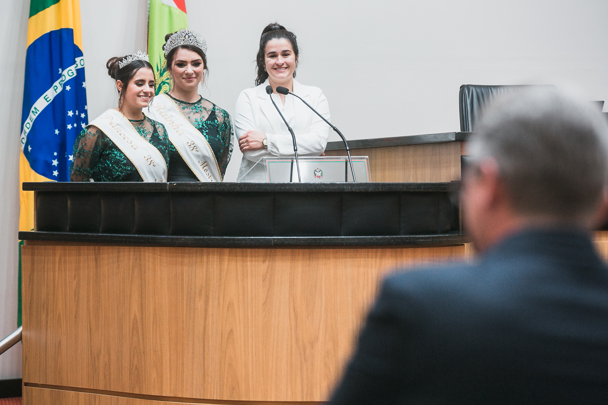 Vice Prefeita e Realeza convidam para a Mostra do Campo em Bocaina do Sul