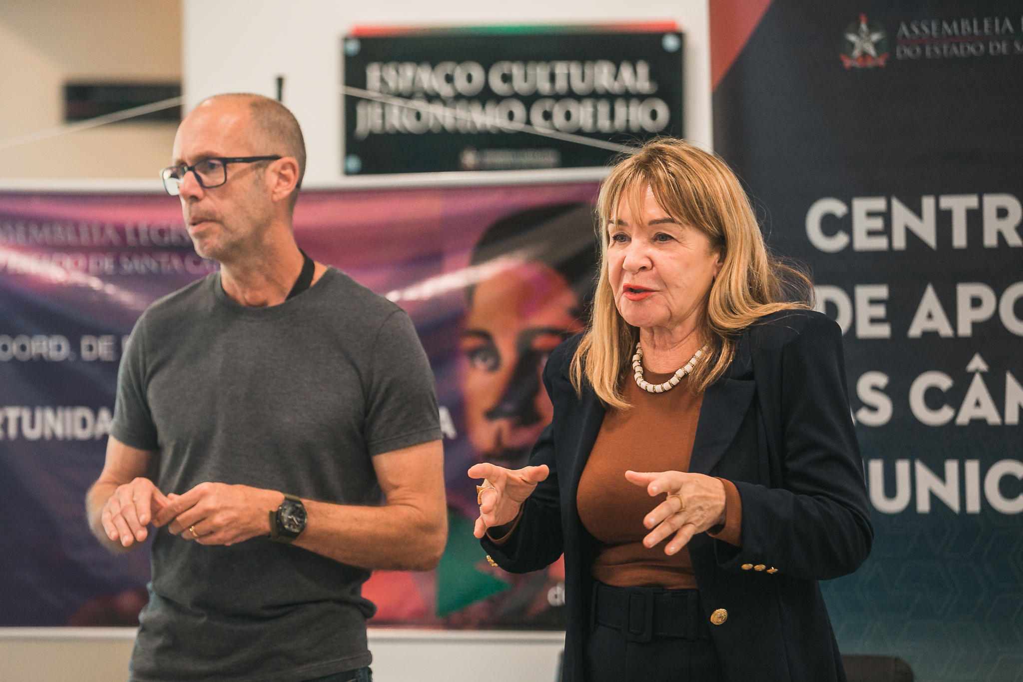 Roda de Conversa entre o CEAC e os estagiários do PAB