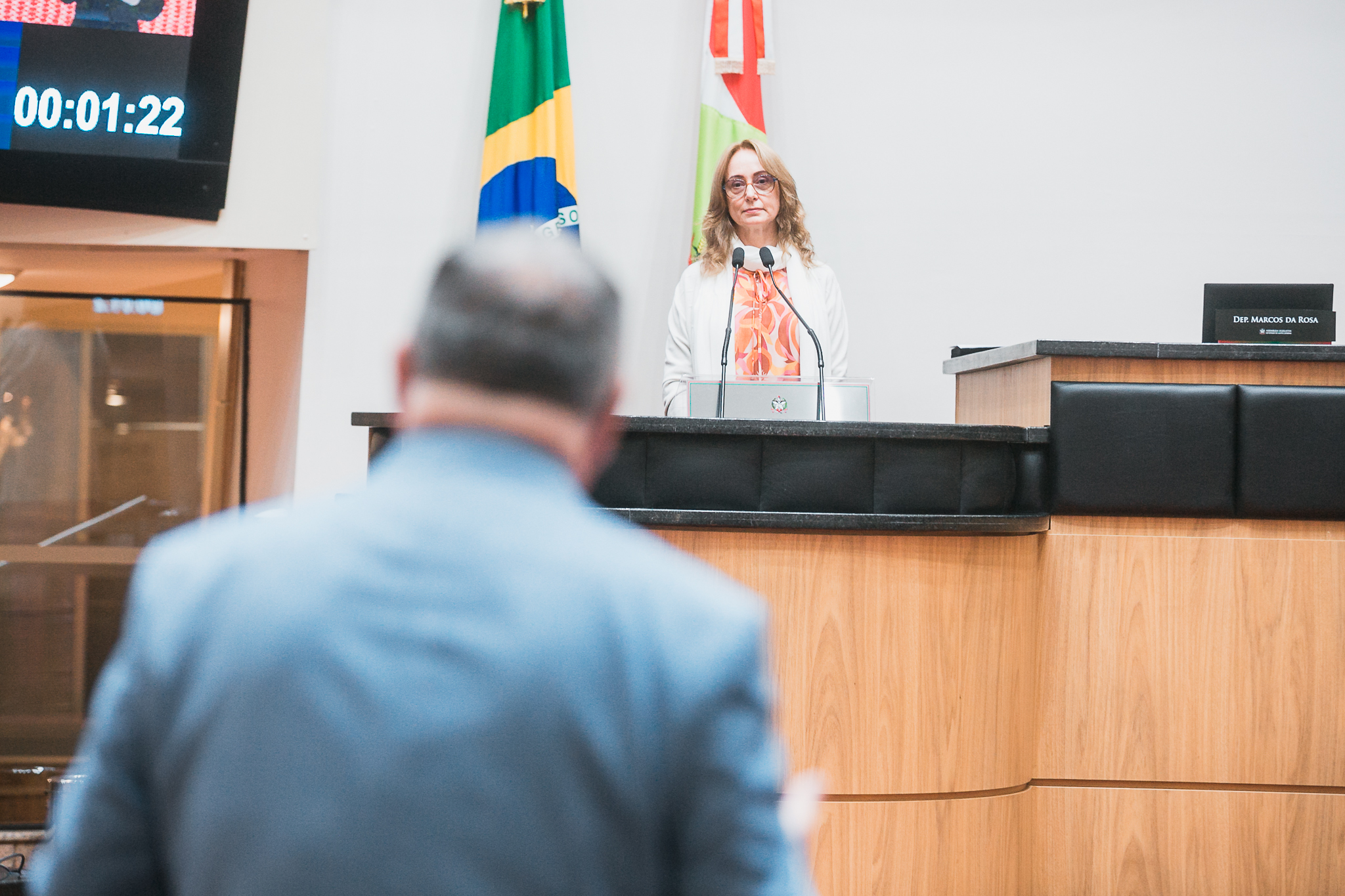 Suspensão da Sessão - Dra. Mariza Azanello Fontes, Docente da Fundação Logosófica