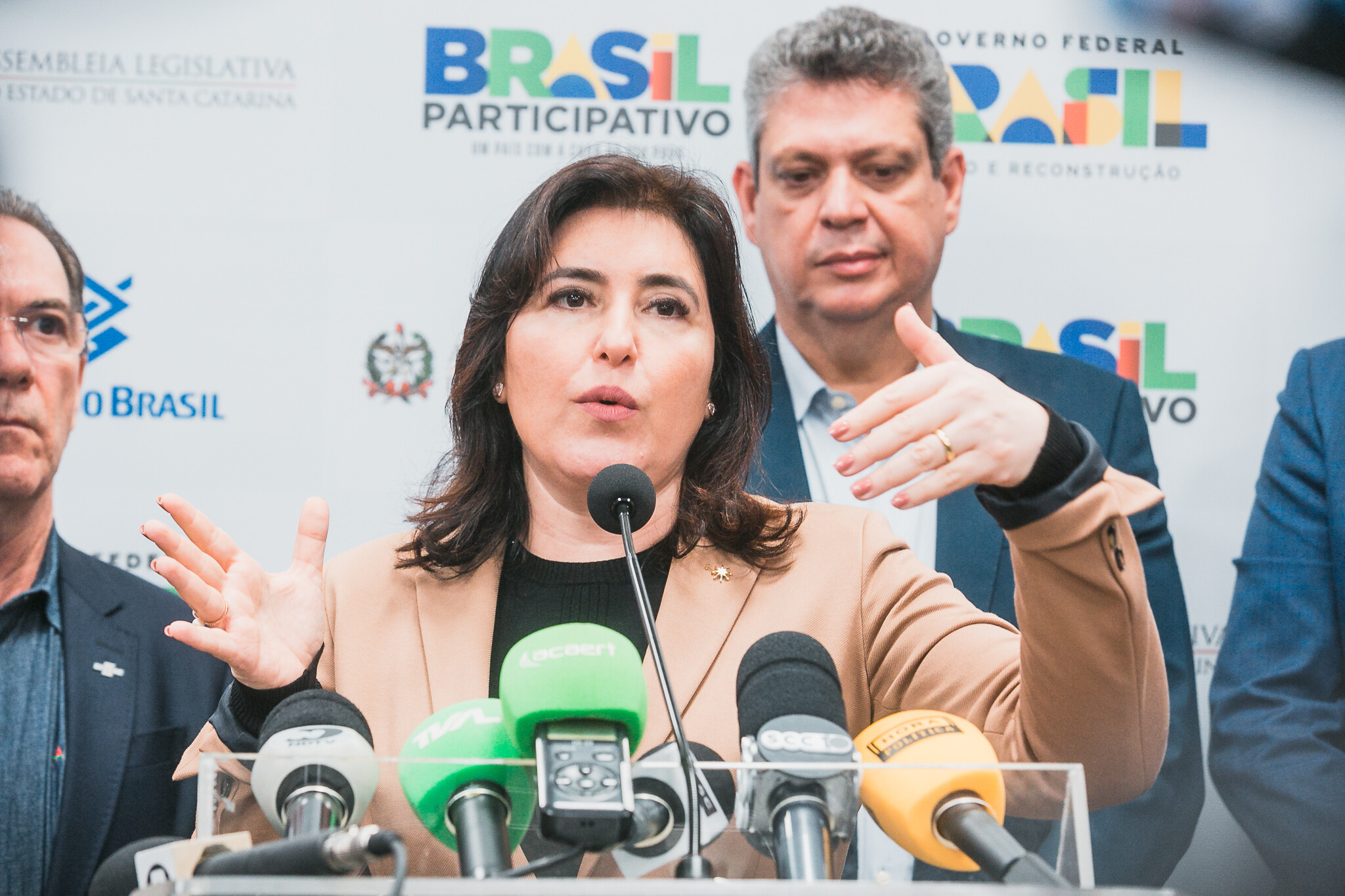 Ministra do Planejamento, Simone Tebet