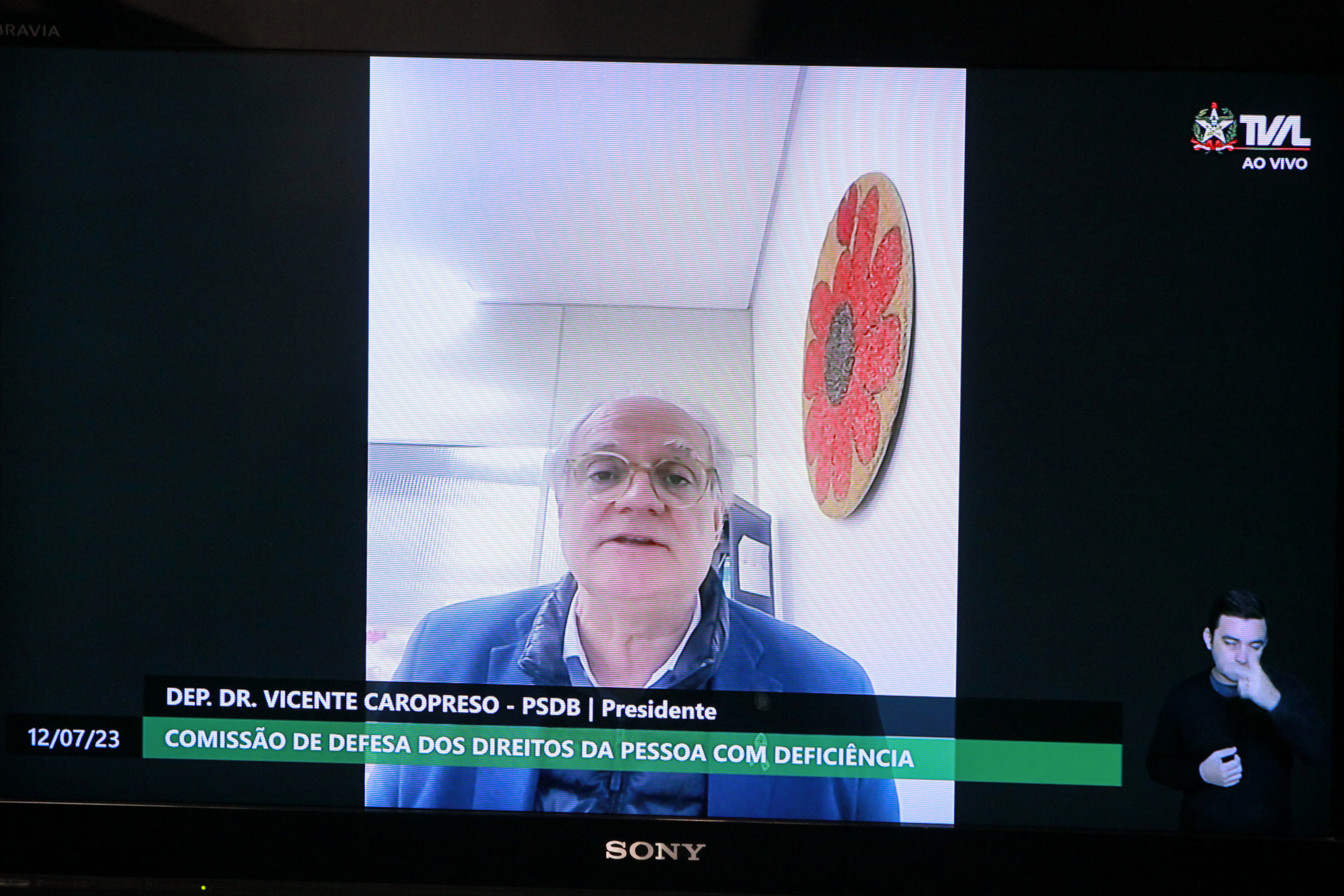 Instalação da Comissão de Defesa dos Direitos da Pessoa com Deficiência) - Deputado Dr. Vicente Caropreso (PSDB
 -