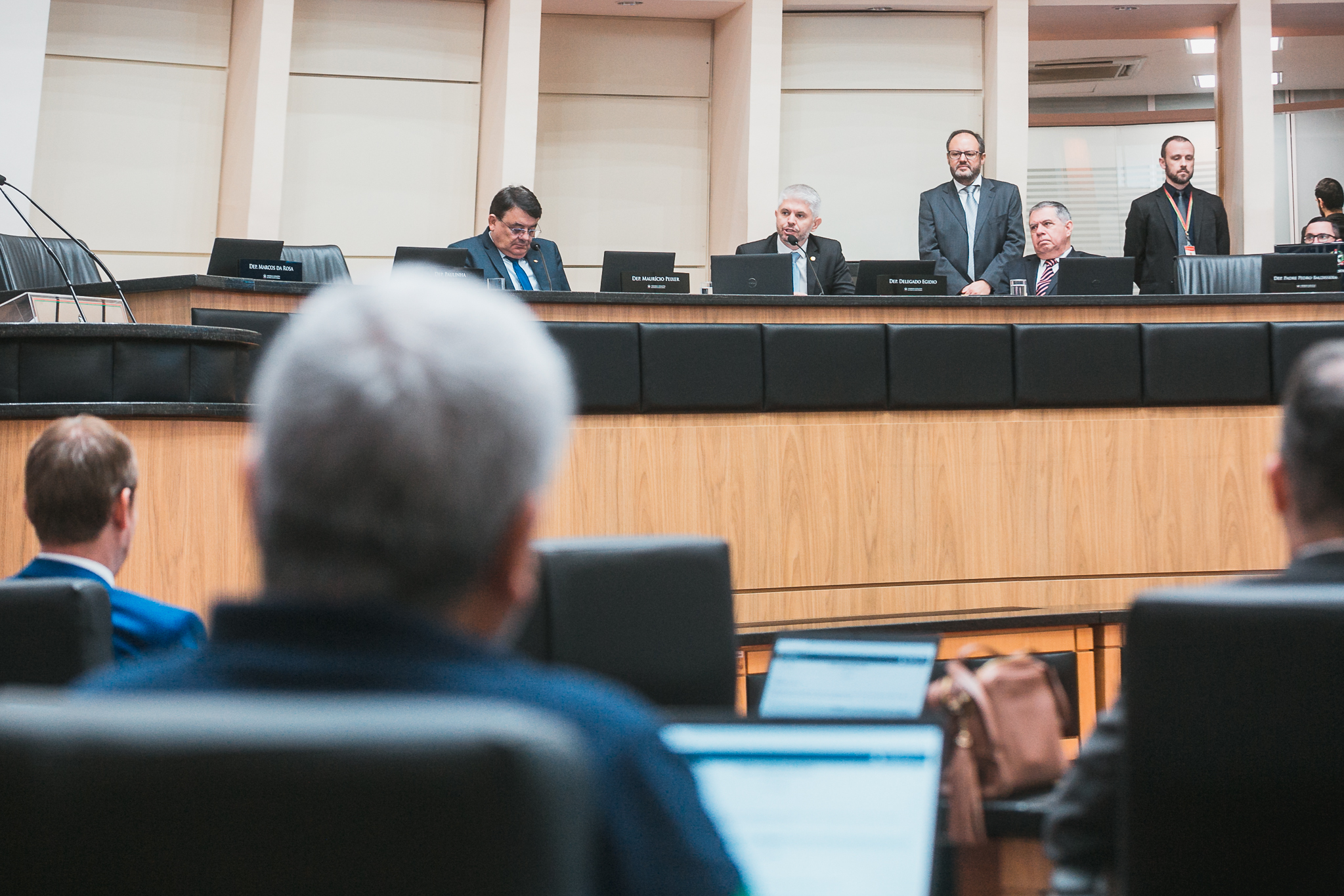 Suspensão de Sessão com Entrega de Moção- Dep. Delegado Egidio - Polícia Científica