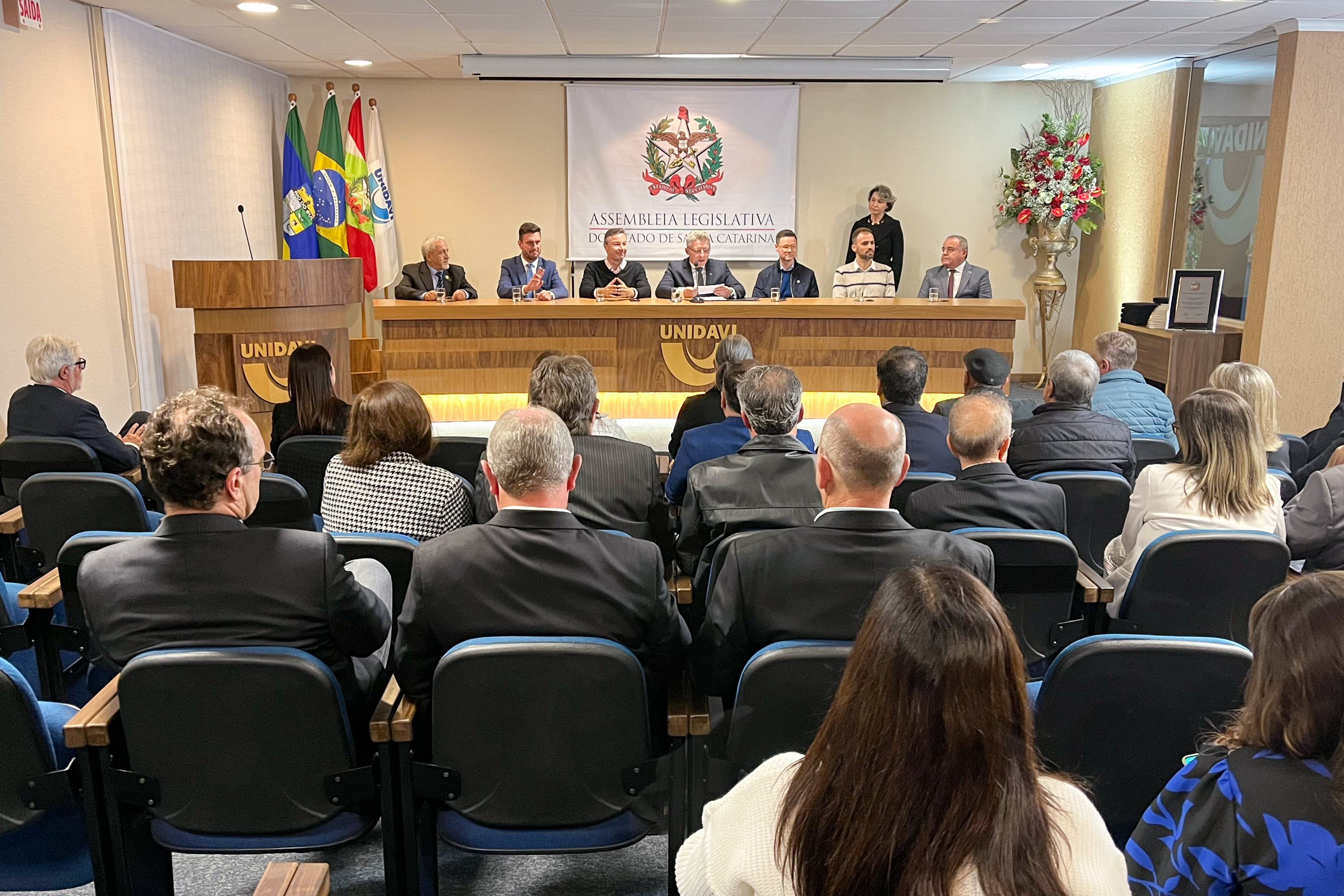 Sessão Solene em homenagem a UNIDAVI