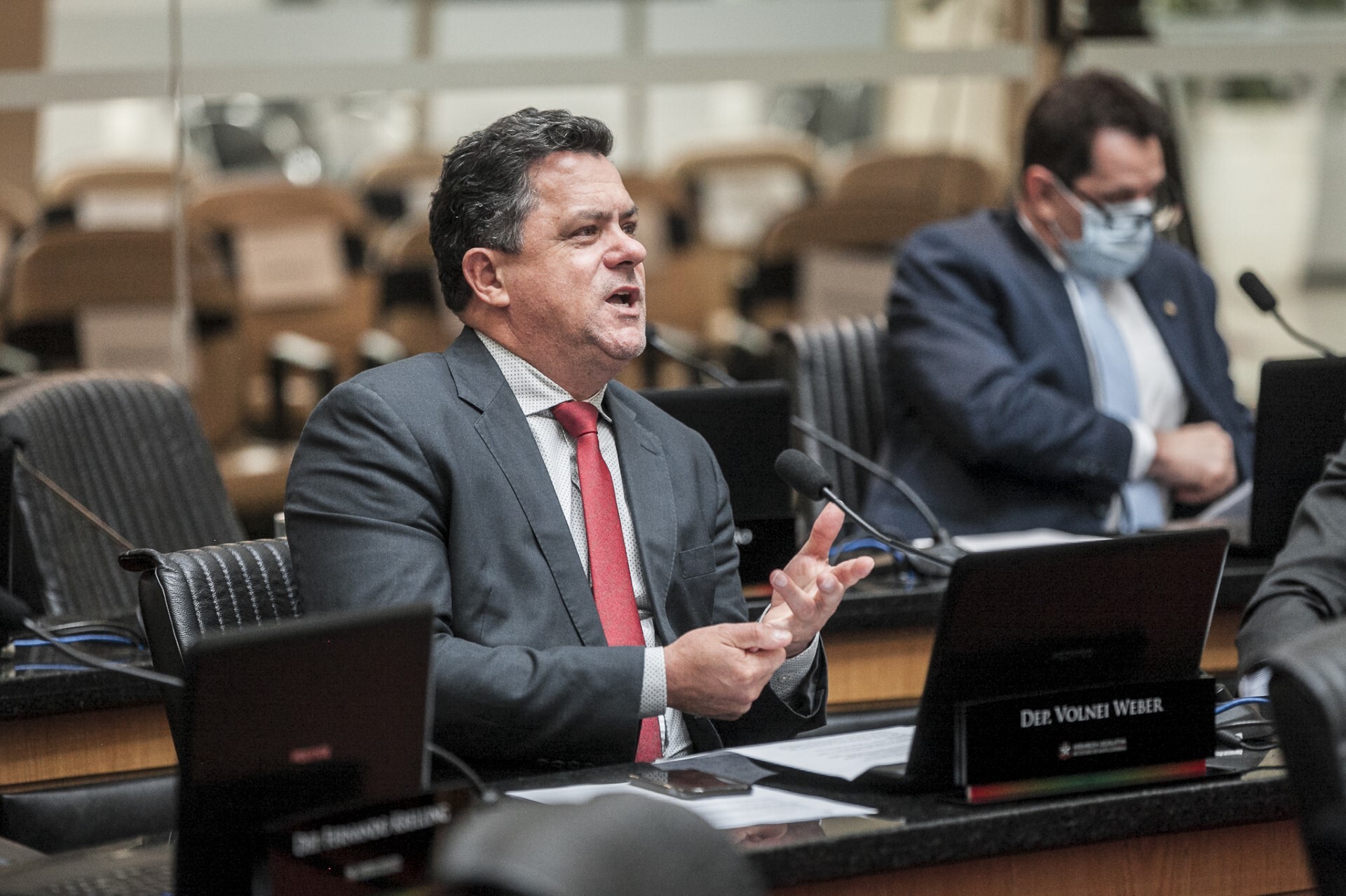 Deputado Ivan Naatz: “É missão do parlamento propor e estimular este debate cívico entre os catarinenses” FOTO: Divulgação