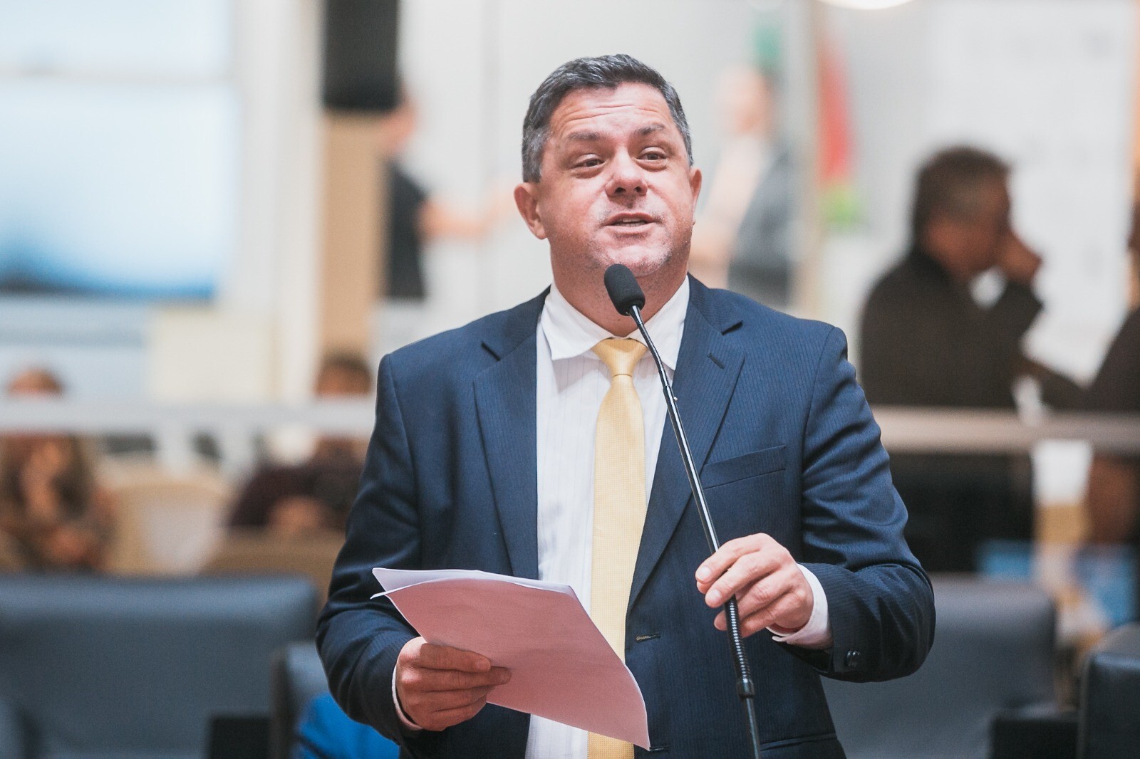 Deputado Ivan Naatz: sensação de vitória e dever cumprido FOTO: Divulgação