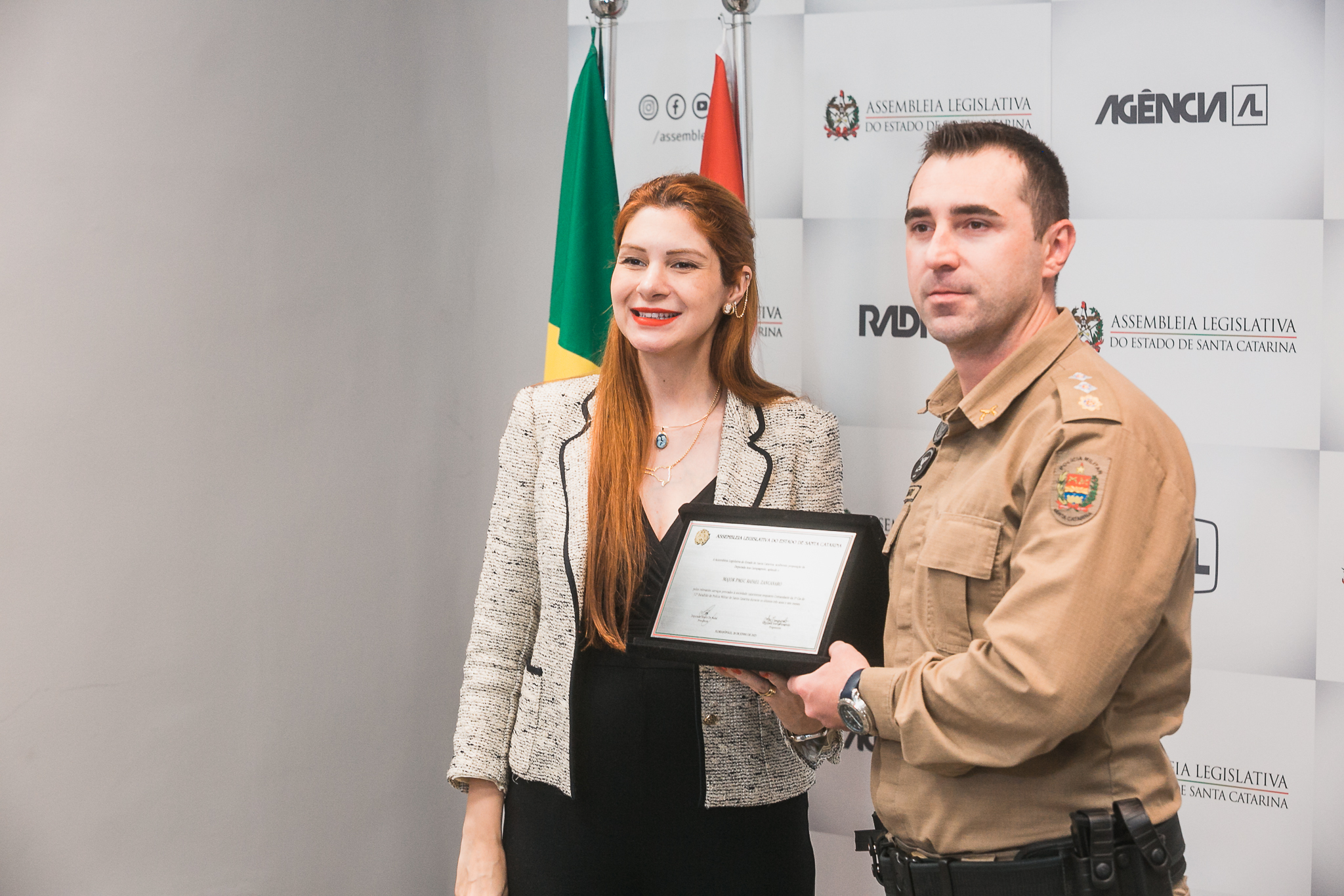 Moção de Aplauso - Major Zancanaro - Dep Ana Campagnolo
