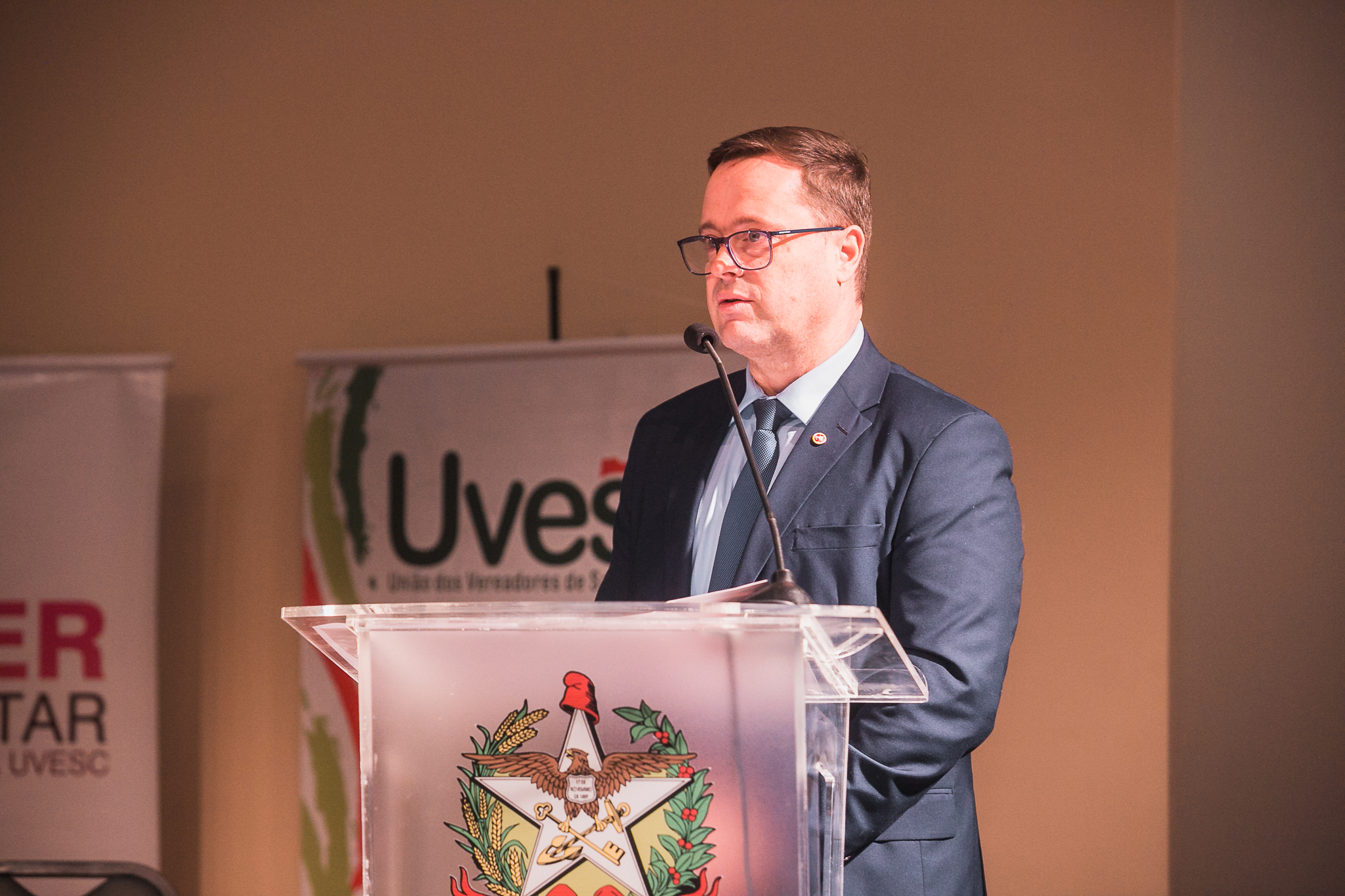Abertura do Seminário Estadual de Vereadores - UVESC