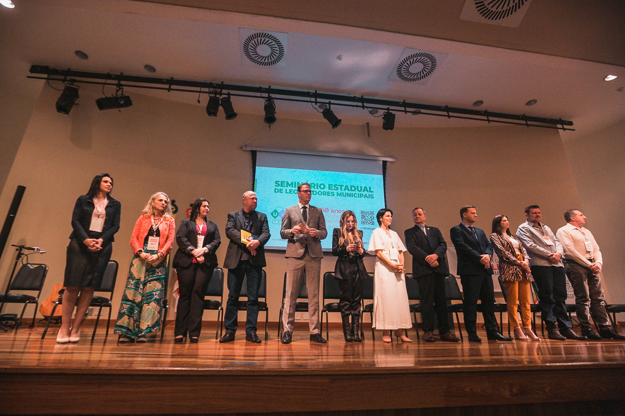 Abertura do Seminário Estadual de Vereadores - UVESC