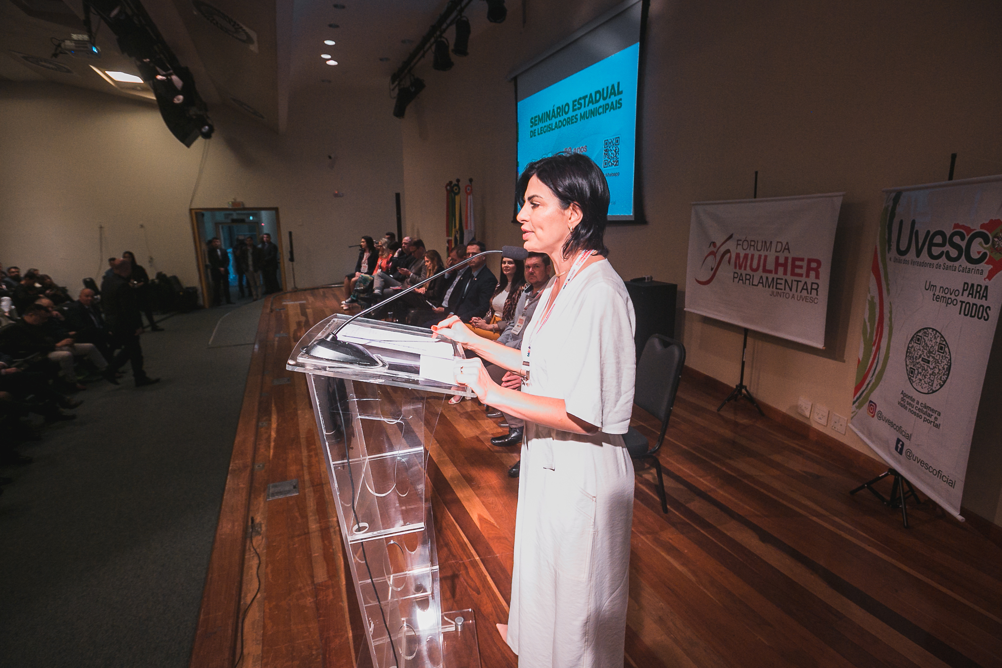 Abertura do Seminário Estadual de Vereadores - UVESC