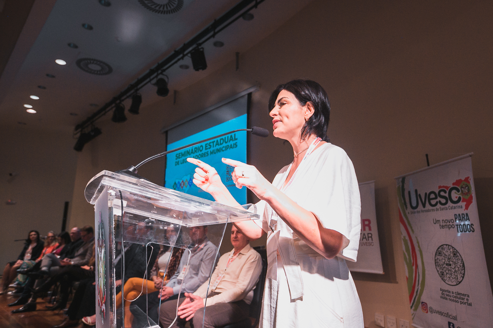 Abertura do Seminário Estadual de Vereadores - UVESC