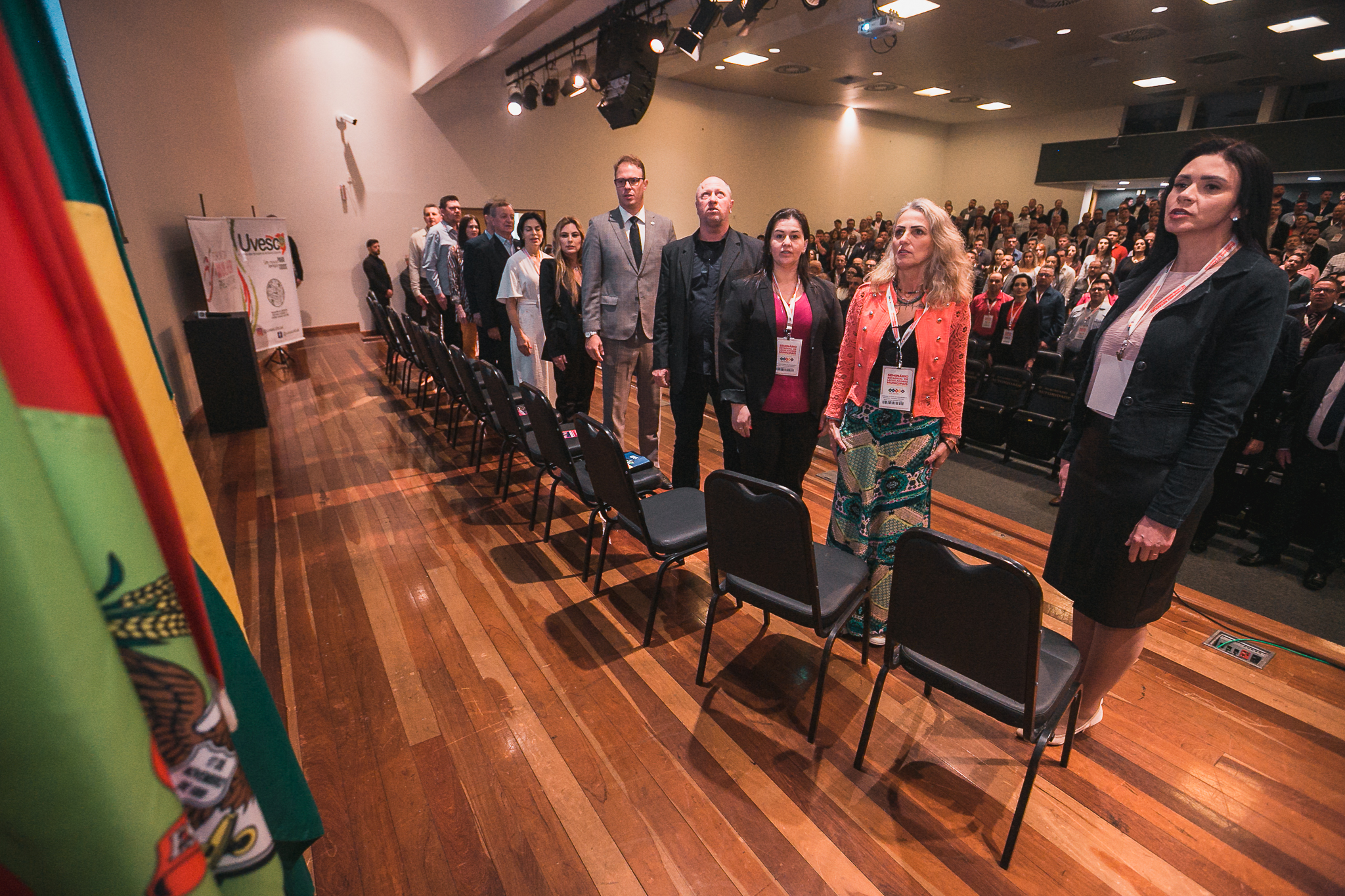 Abertura do Seminário Estadual de Vereadores - UVESC