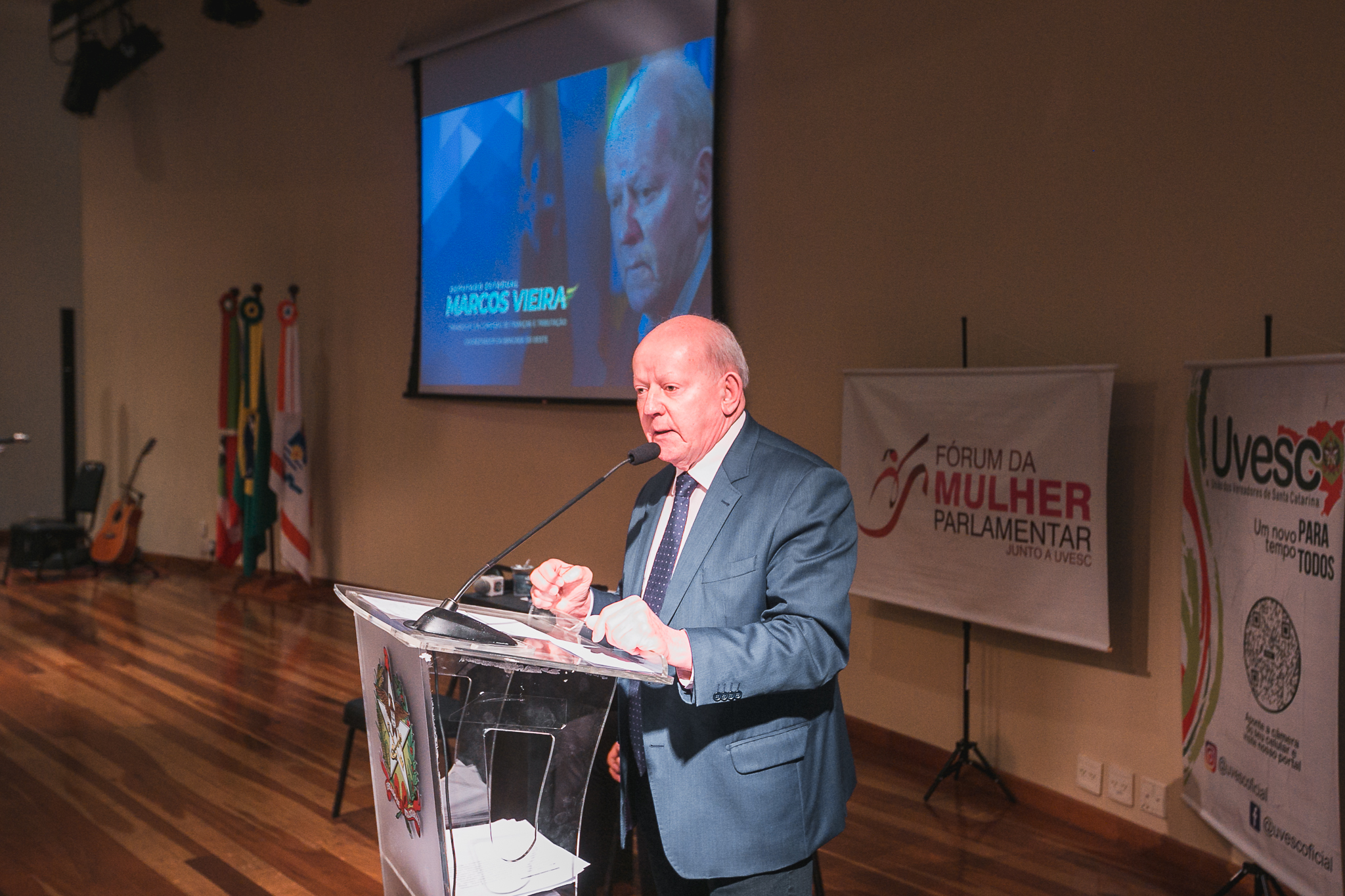 Abertura do Seminário Estadual de Vereadores - UVESC