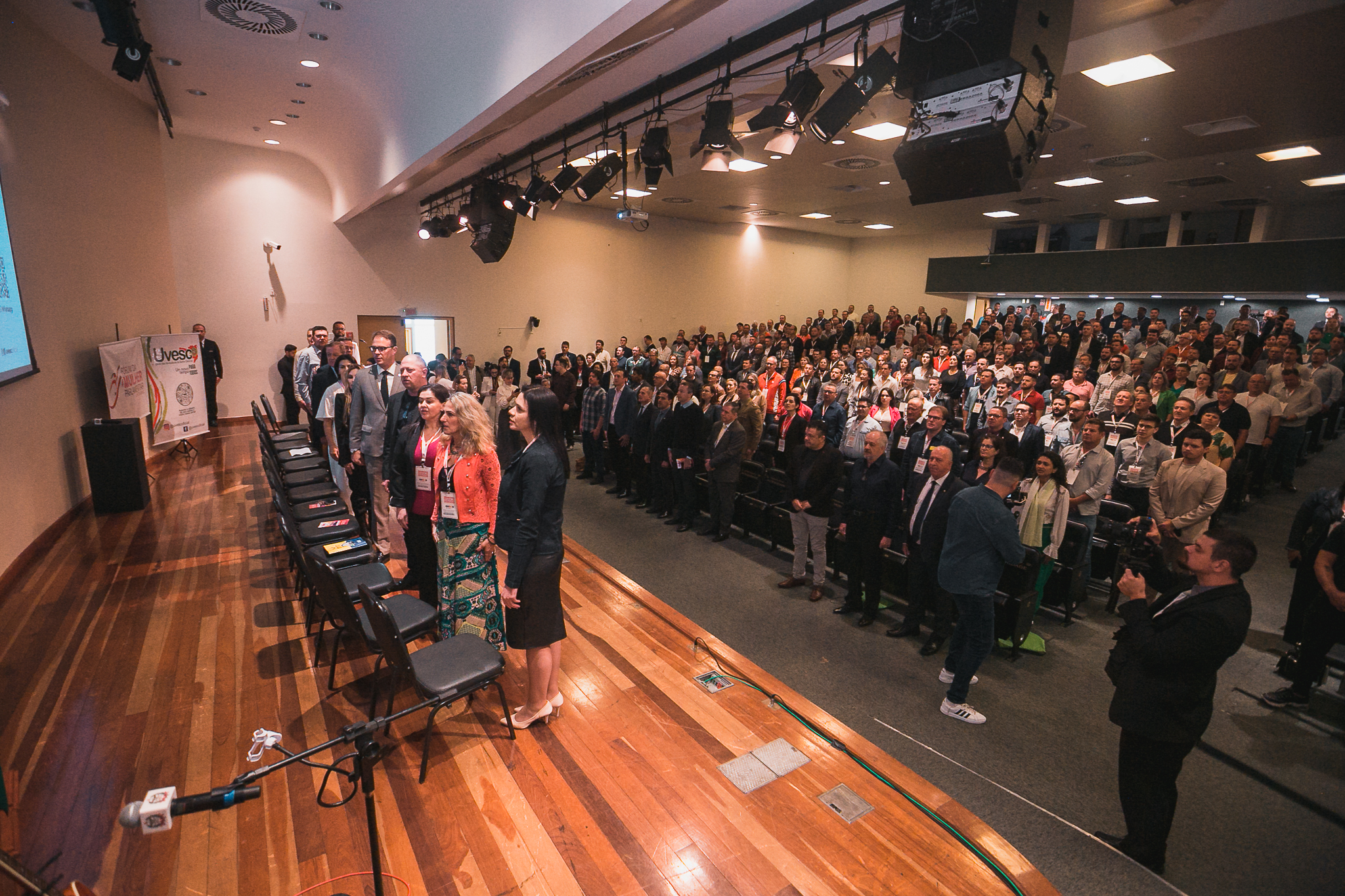 Abertura do Seminário Estadual de Vereadores - UVESC